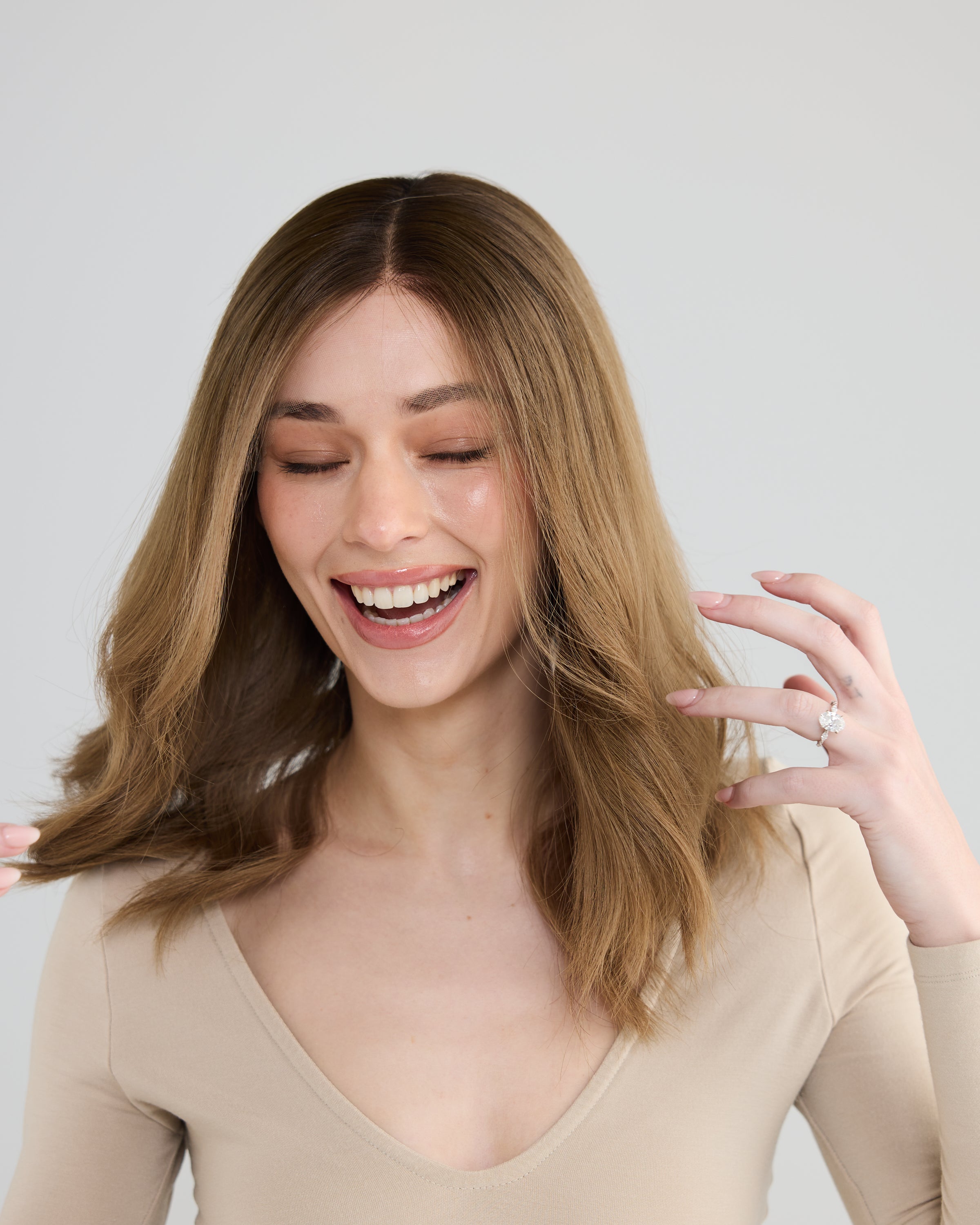 Hazel Bronde - Small / 18 inch // Exclusive Lace Wig