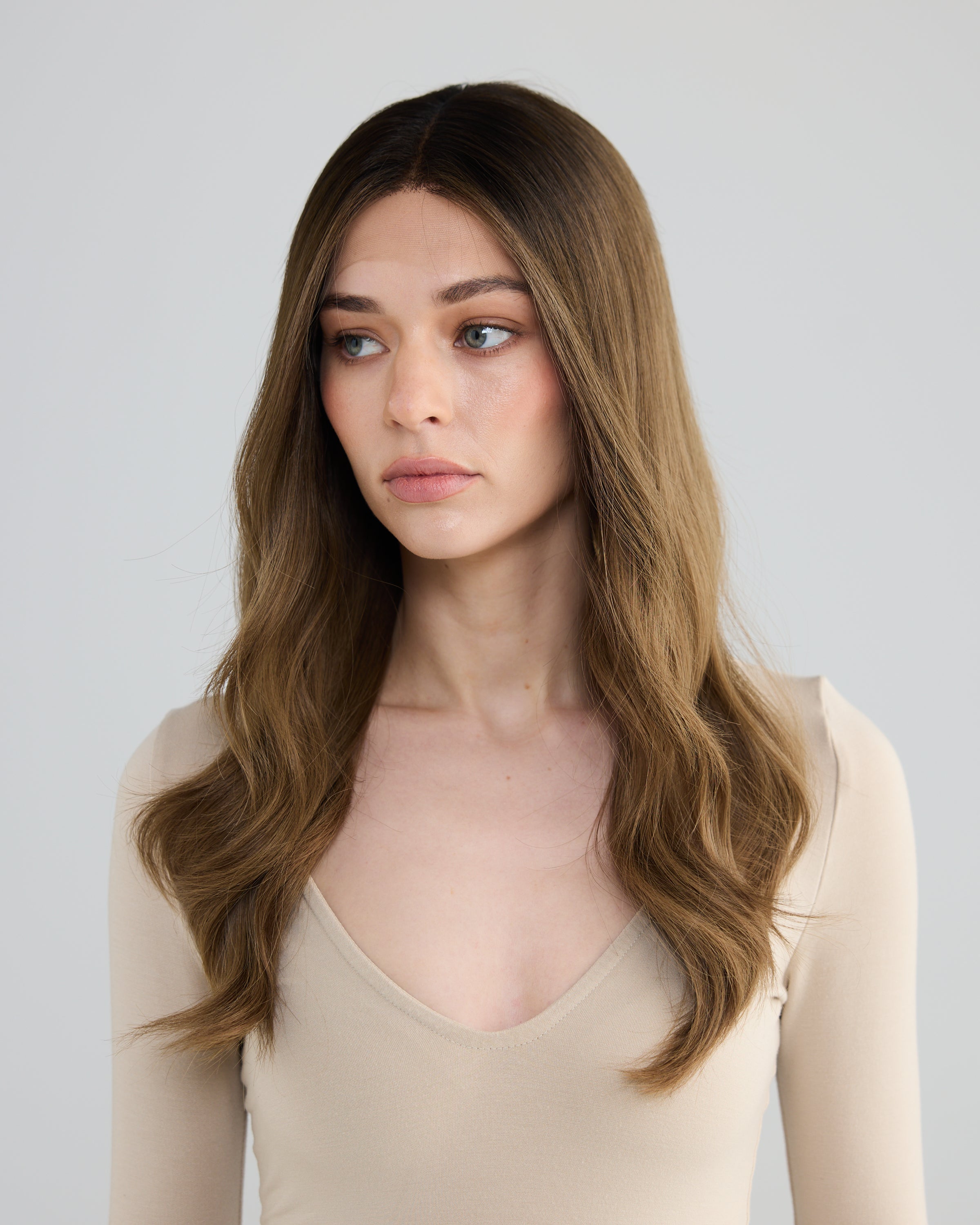 Hazelnut Melt - Medium / 24 inch // Exclusive Lace Wig