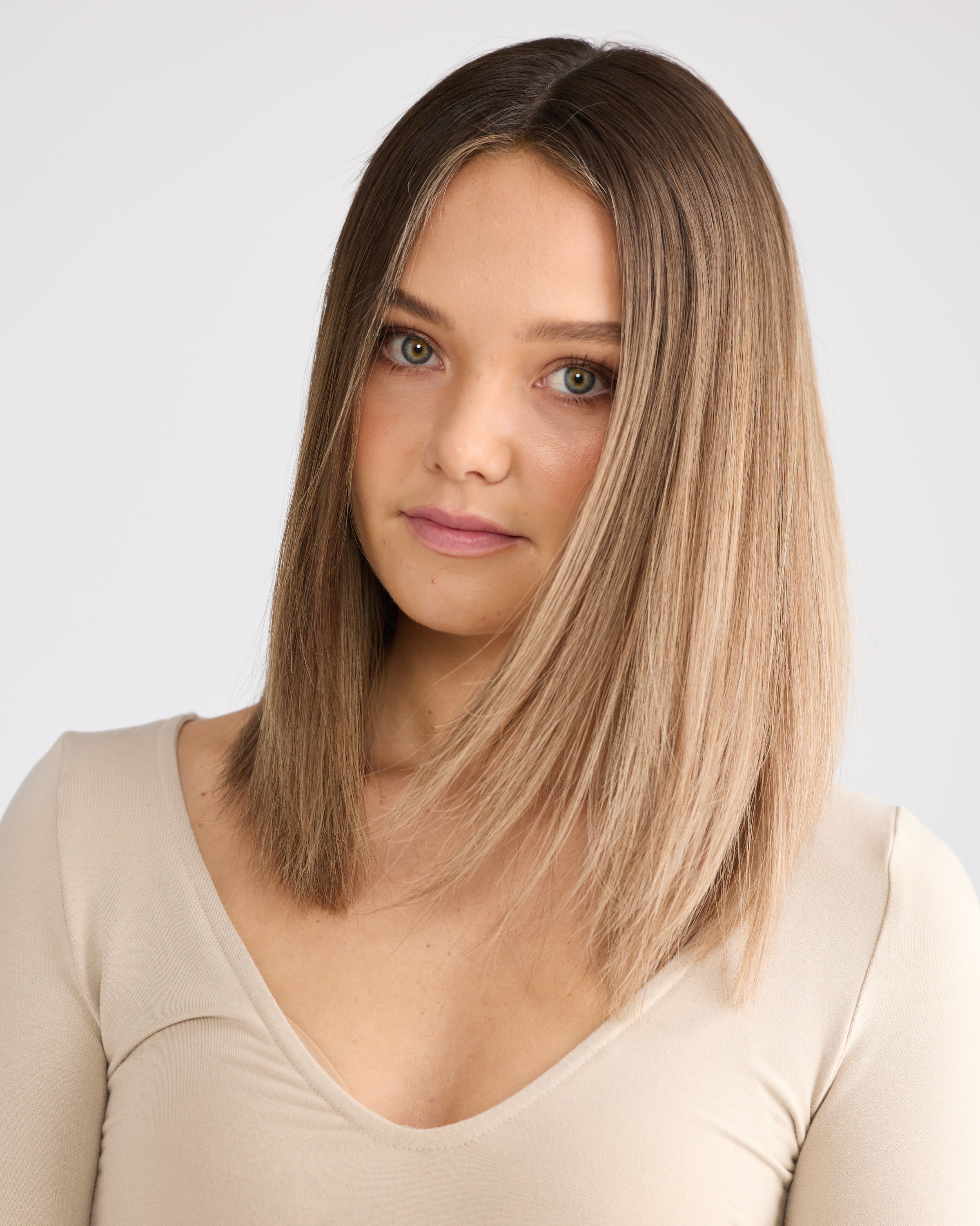 Highlighted Toffee // Illusion Lace Topper