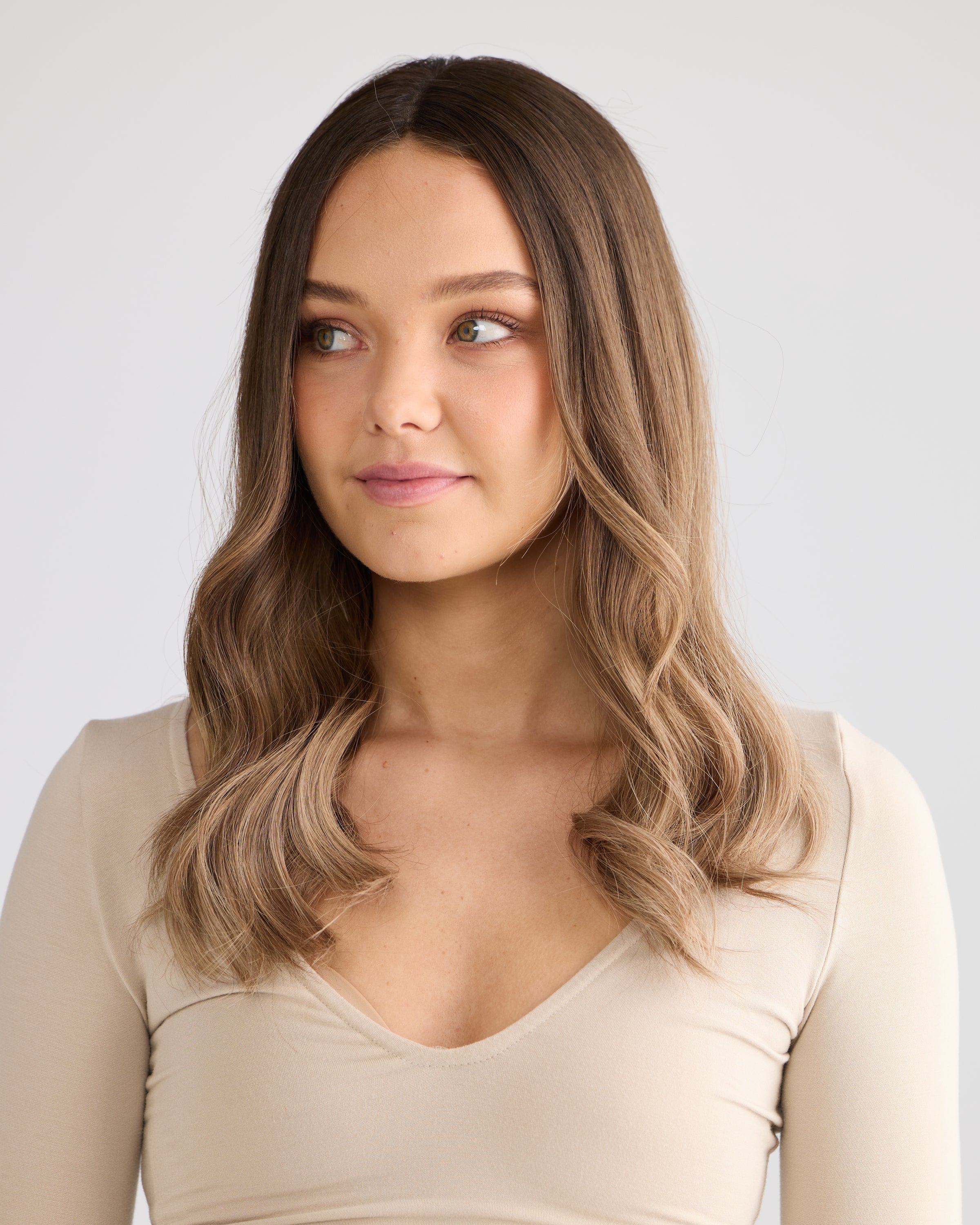 Highlighted Toffee // Illusion Lace Topper