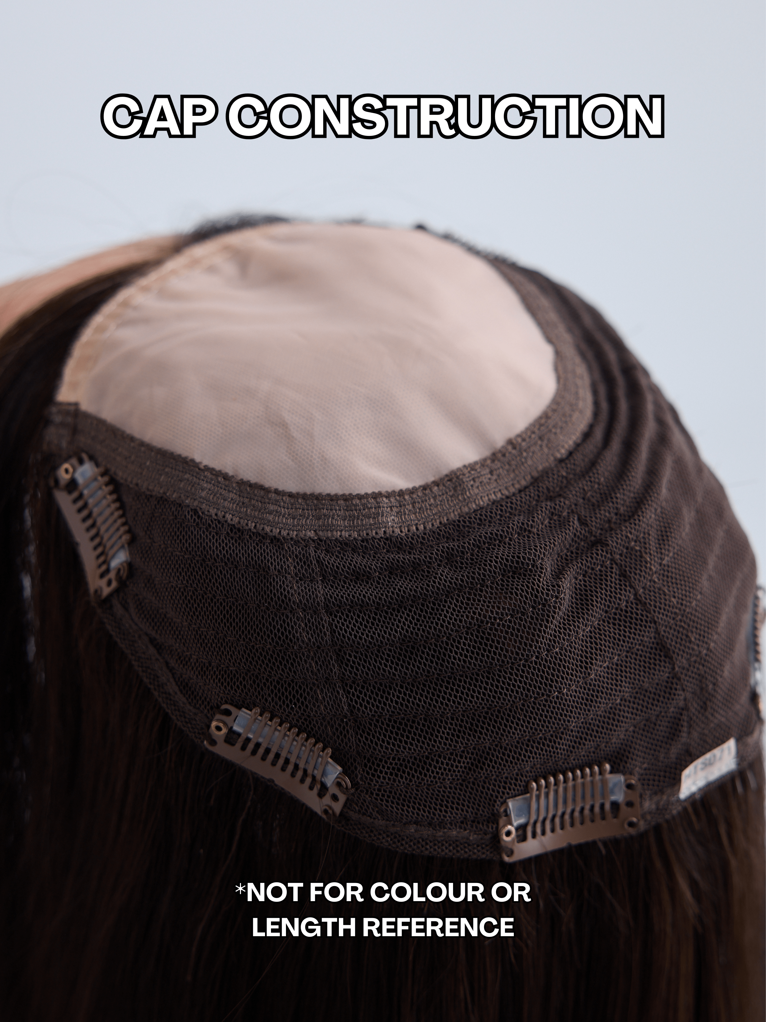 Hair topper studio cap design