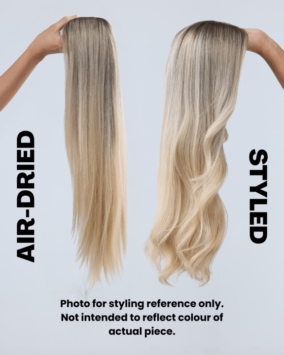 NATURAL DEEP BRUNETTE // LACE TOPPER // 24 INCHES // 8x8 CAP