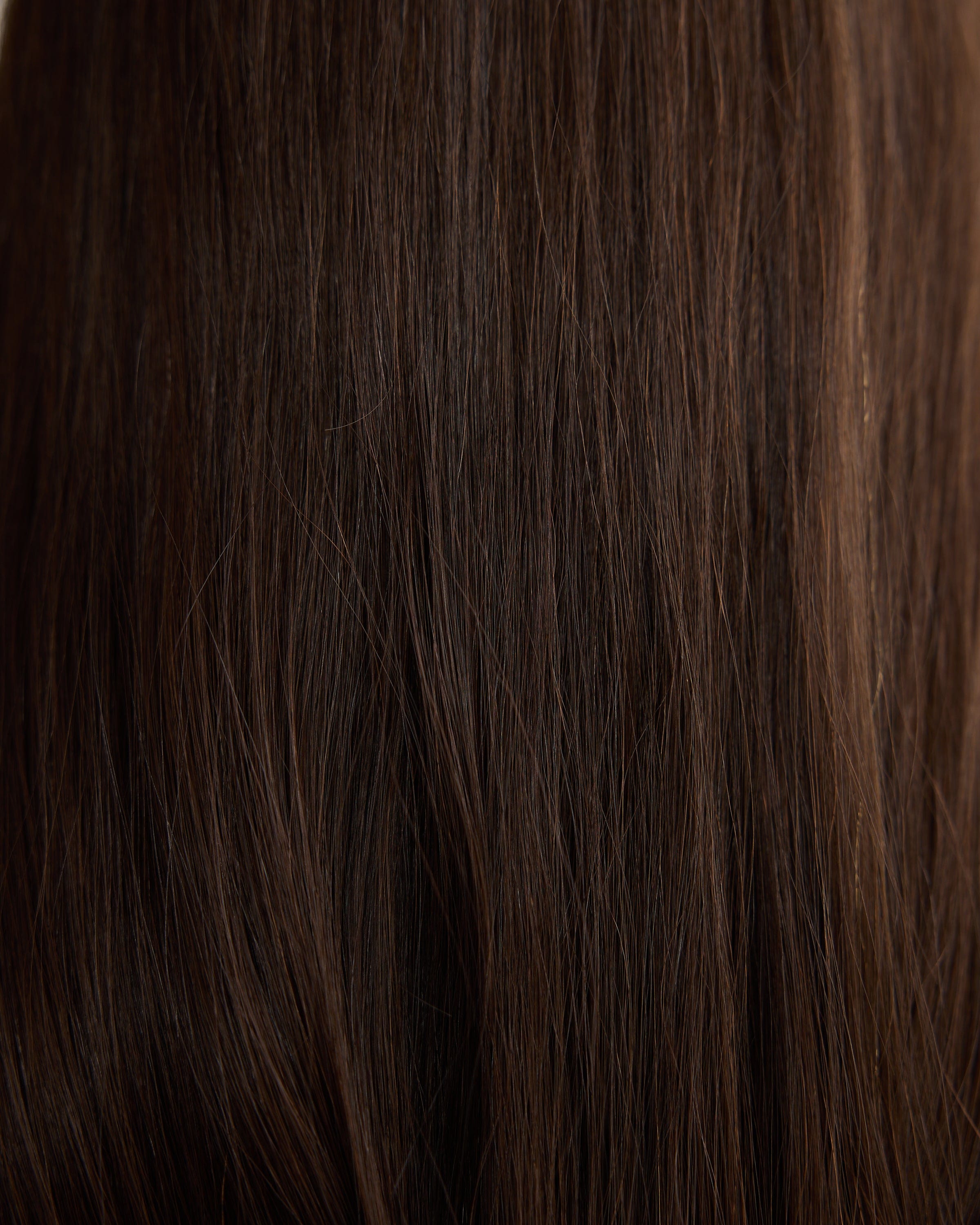 NATURAL DEEP BRUNETTE // LACE TOPPER // 24 INCHES // 8x8 CAP