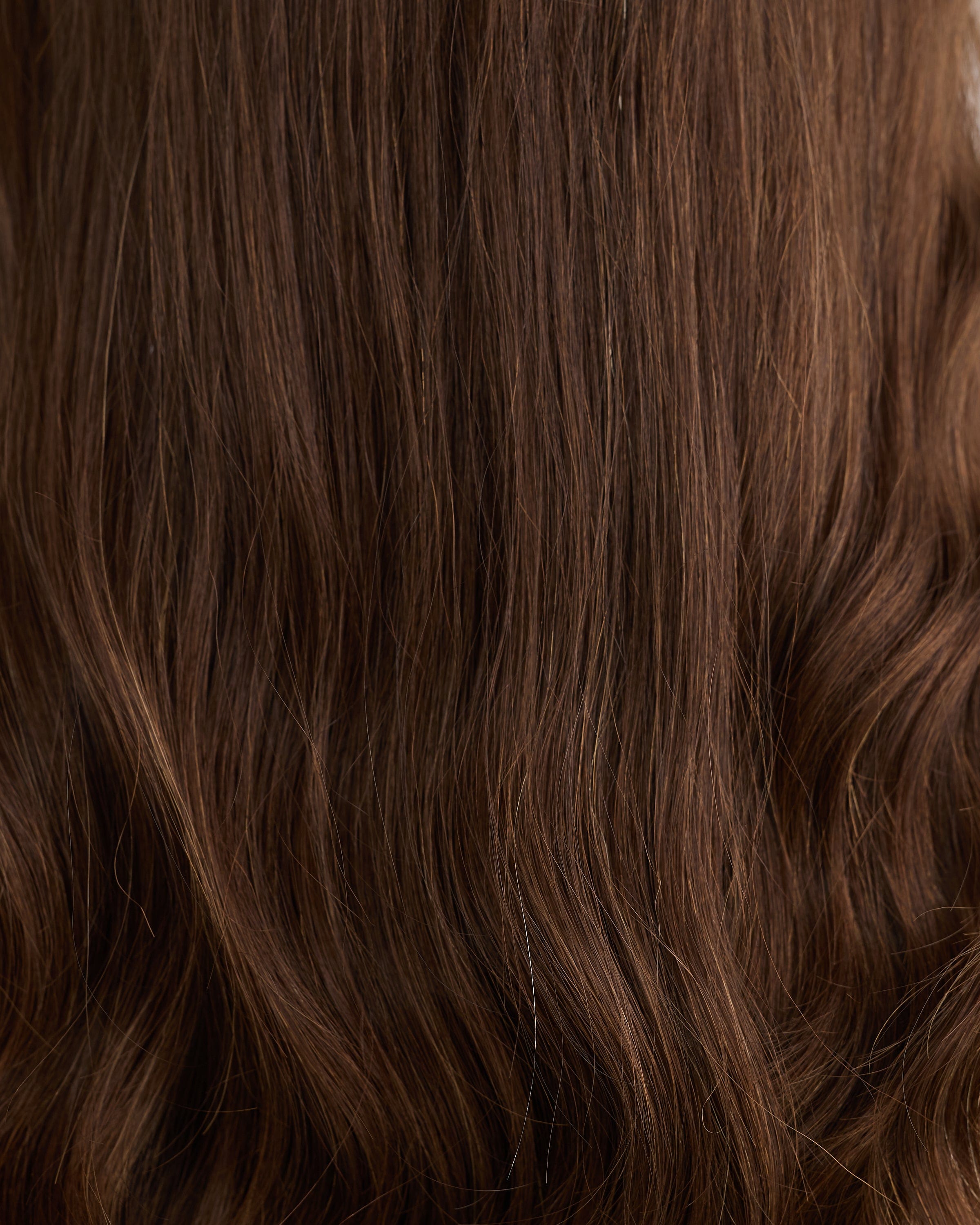 NATURAL DEEP BRUNETTE // LACE TOPPER // 24 INCHES // 8x8 CAP
