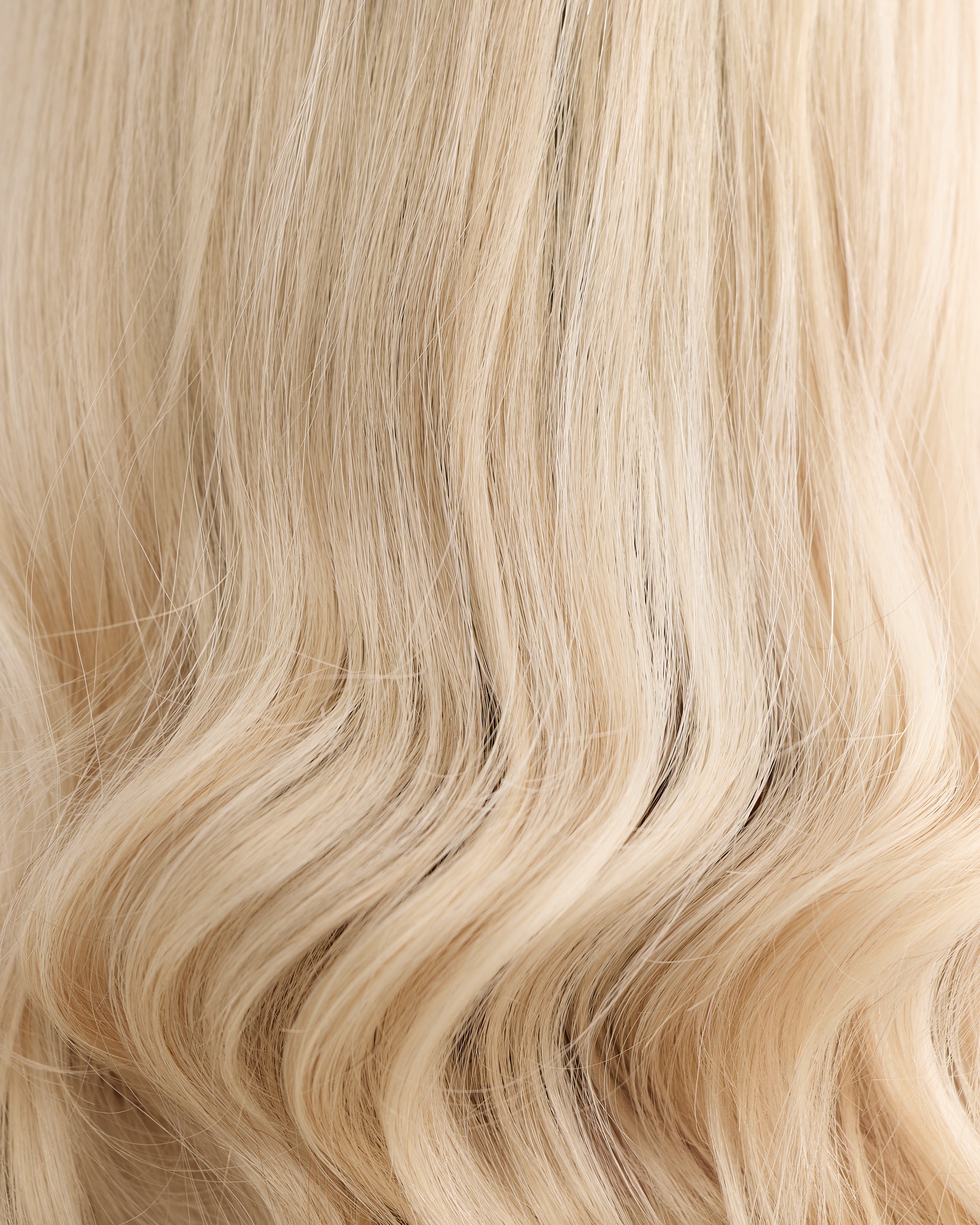 PLATINUM BLONDE // LACE TOPPER // 16 INCHES // 8x8 CAP