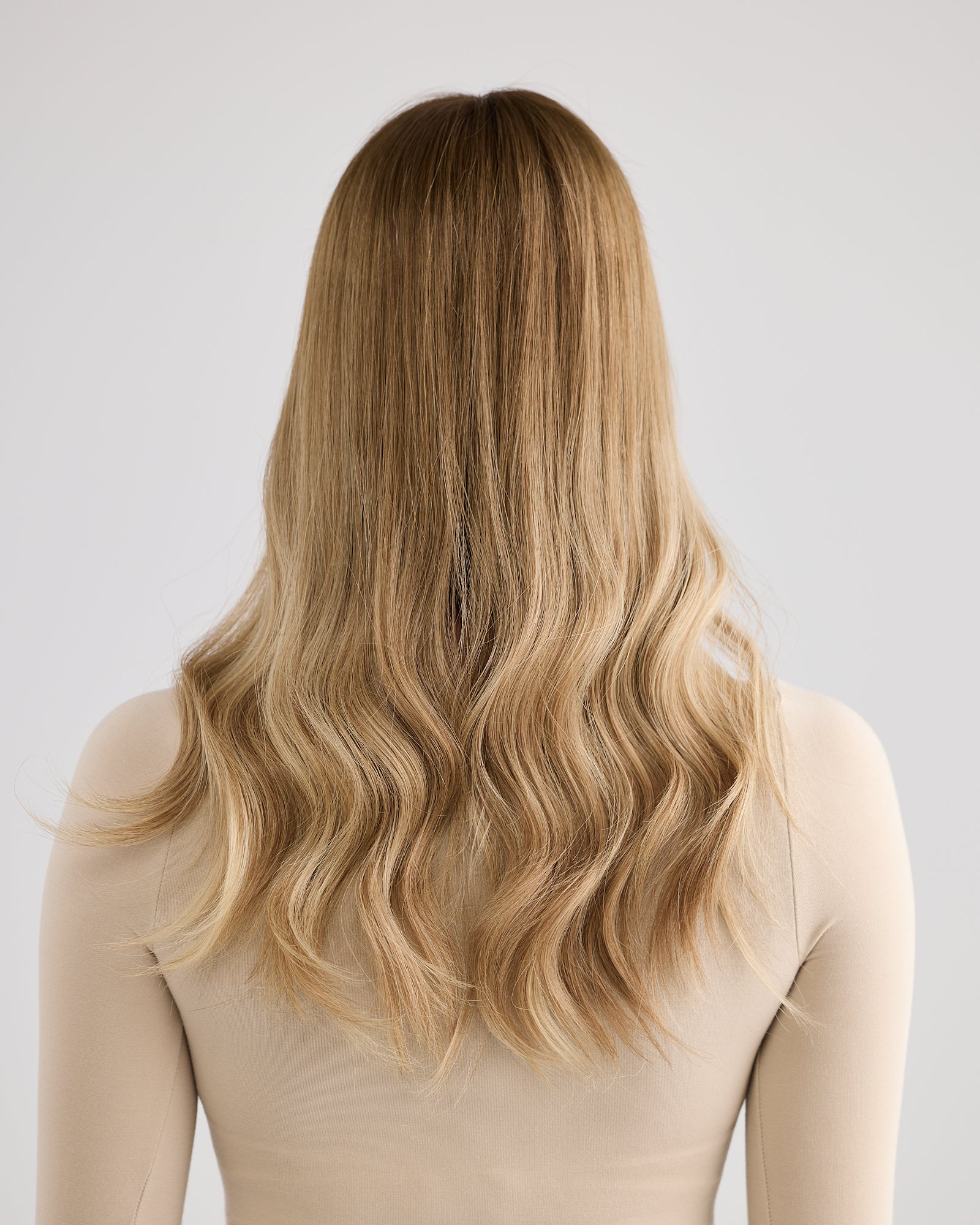 DREAMY BLONDE BALAYAGE // LACE TOPPER // 20 INCHES // 7x7 CAP