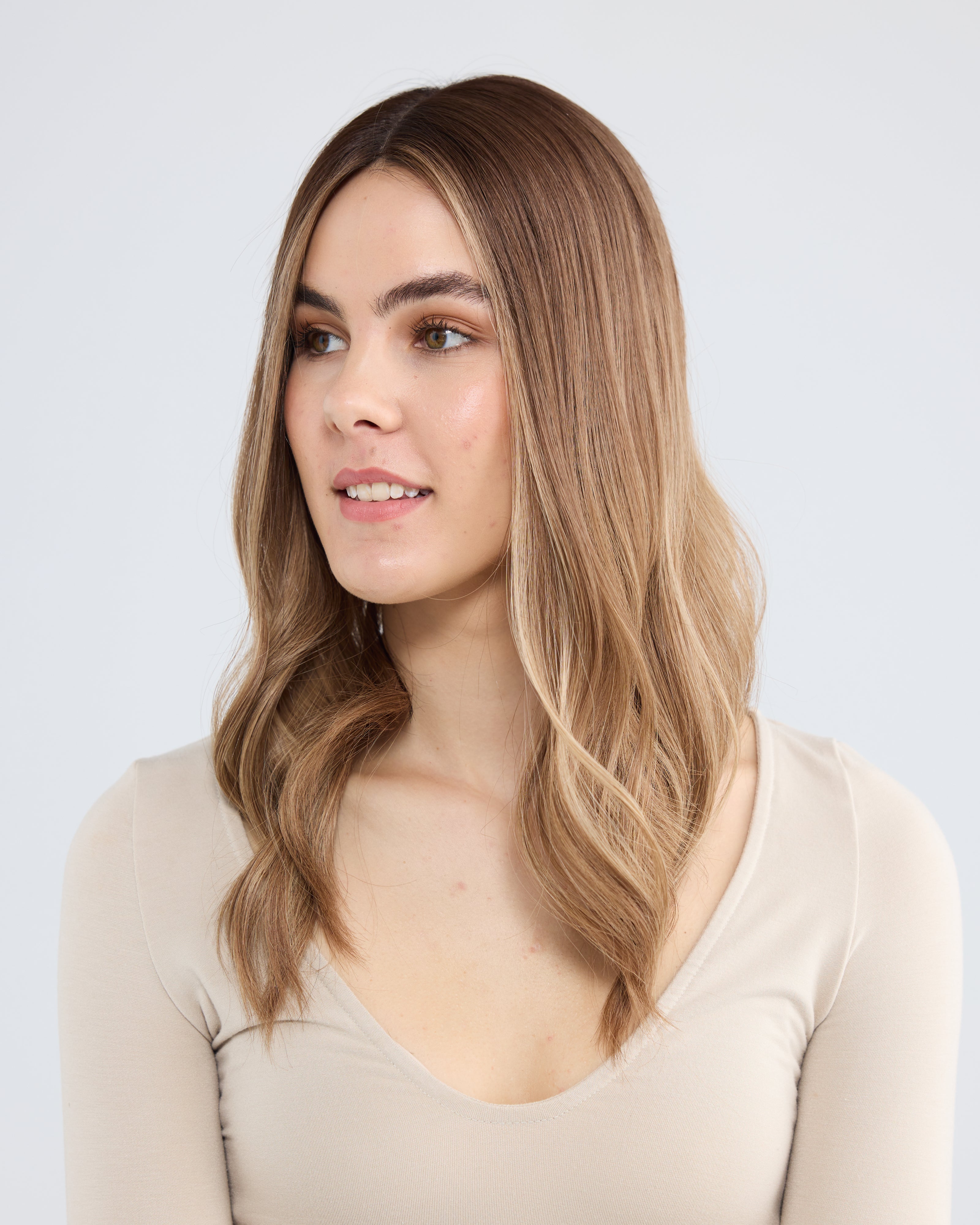 Milk Tea // Illusion Lace Topper