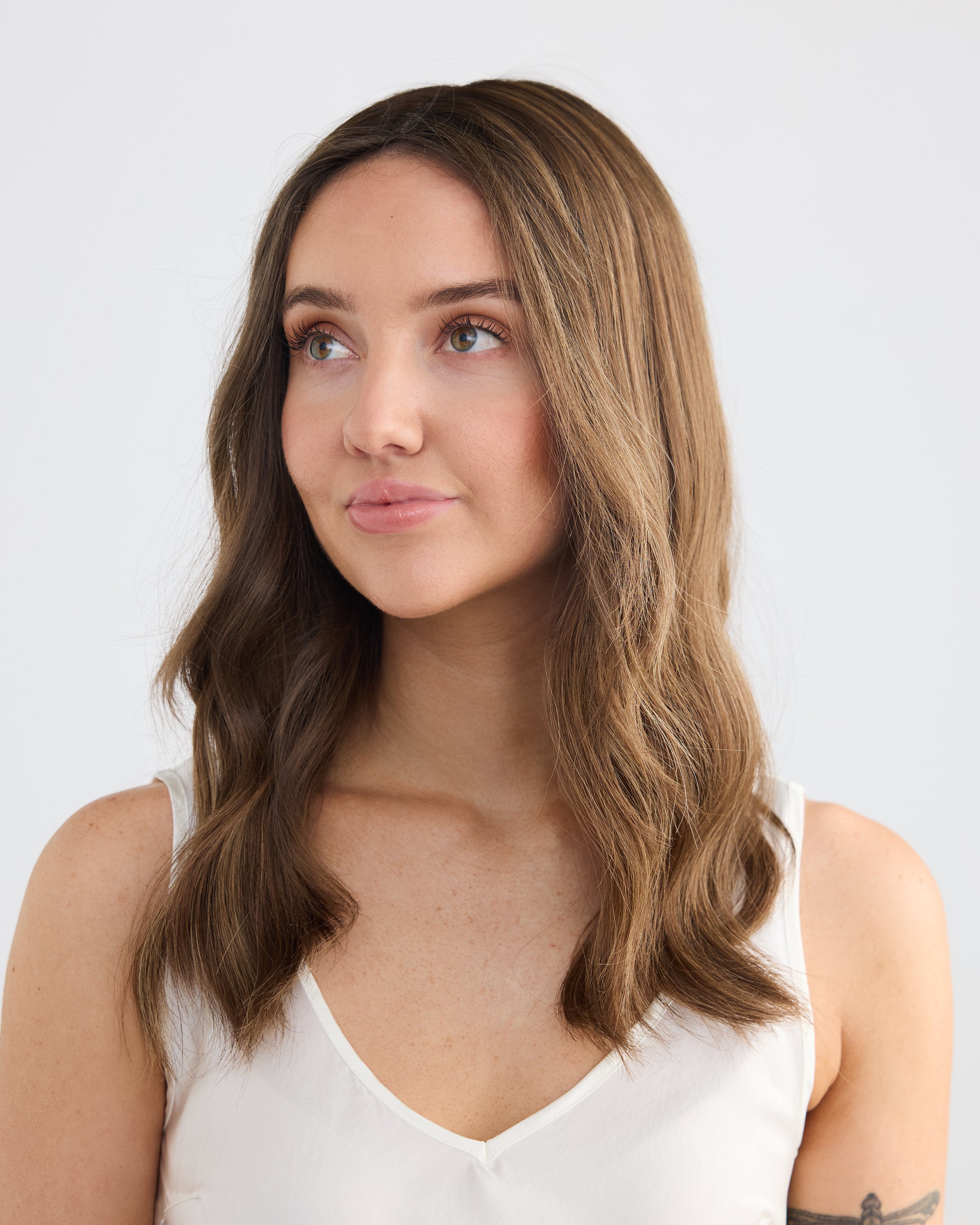 Mocha Brunette // Lusta Silk Topper