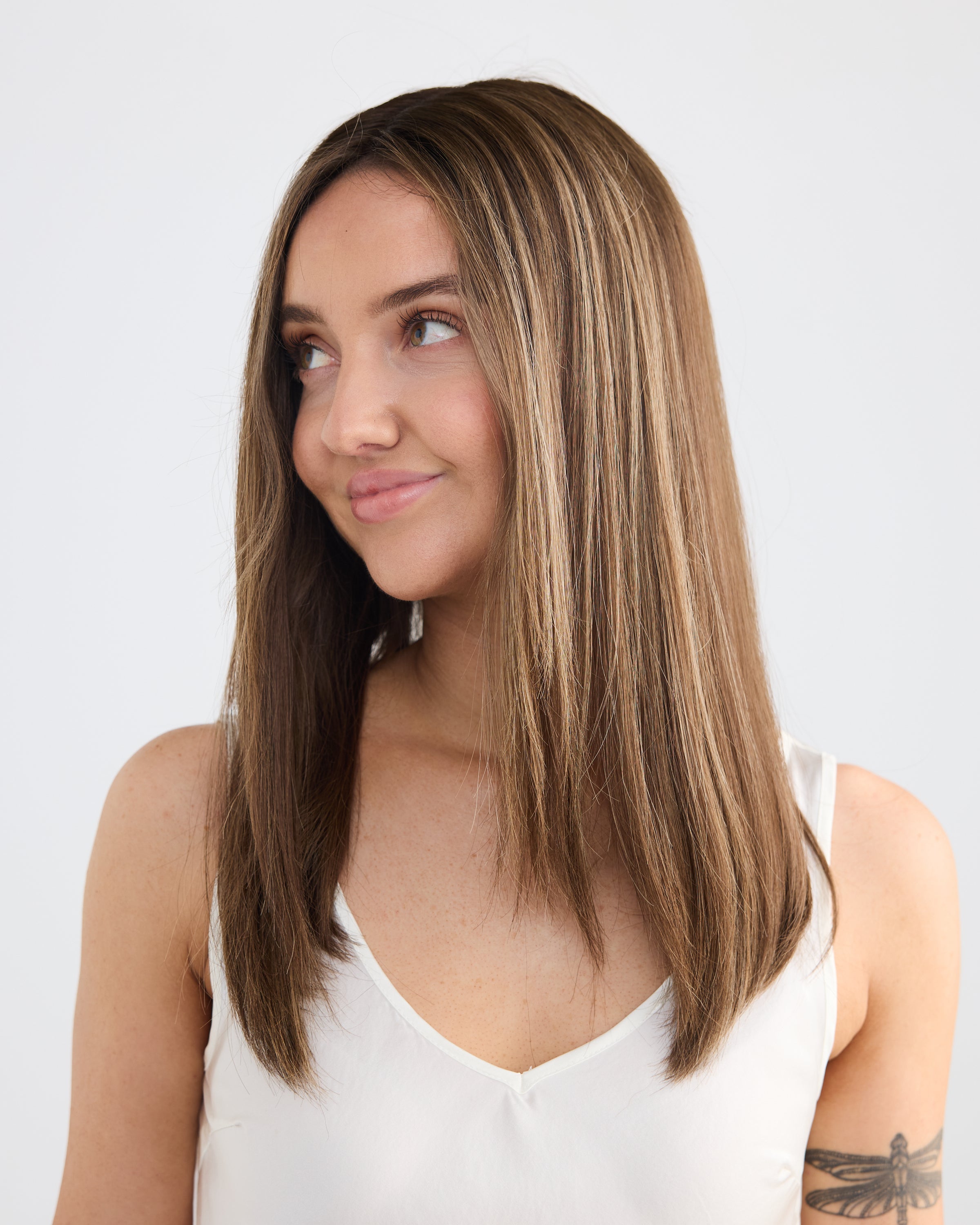 Mocha Brunette // Lusta Silk Topper