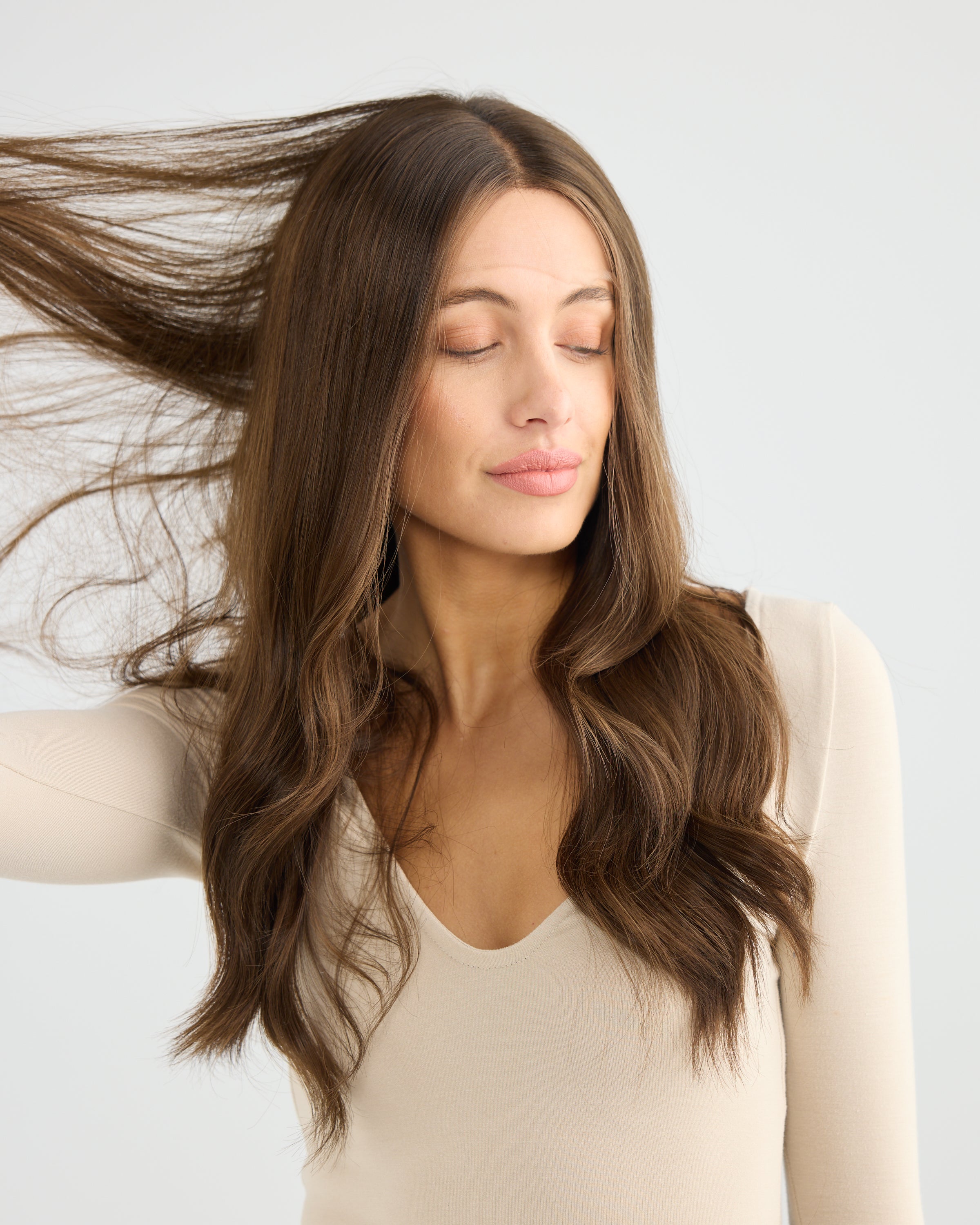 Mocha Brunette // The Lusta Lace Wig