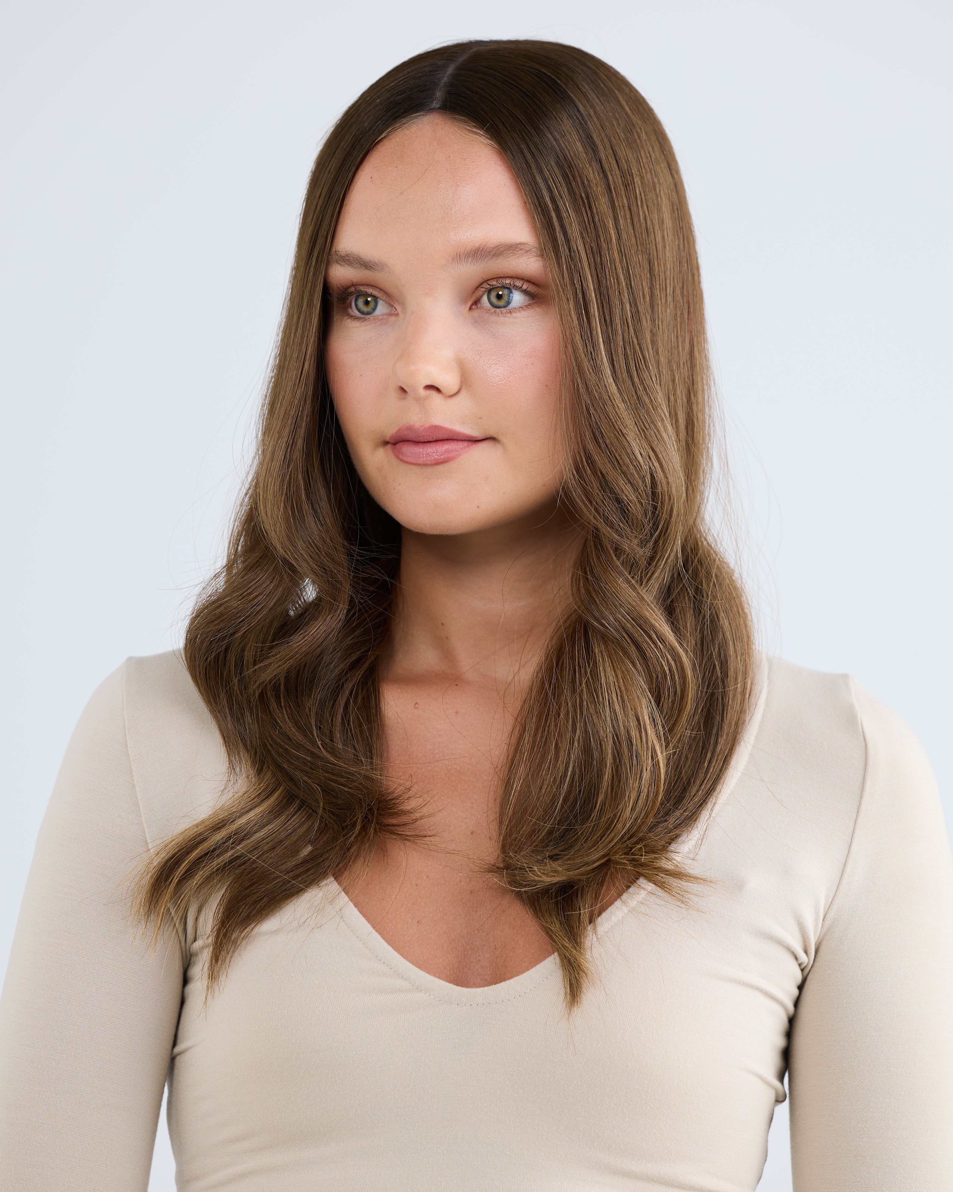 Mocha Latte // Illusion Lace Topper