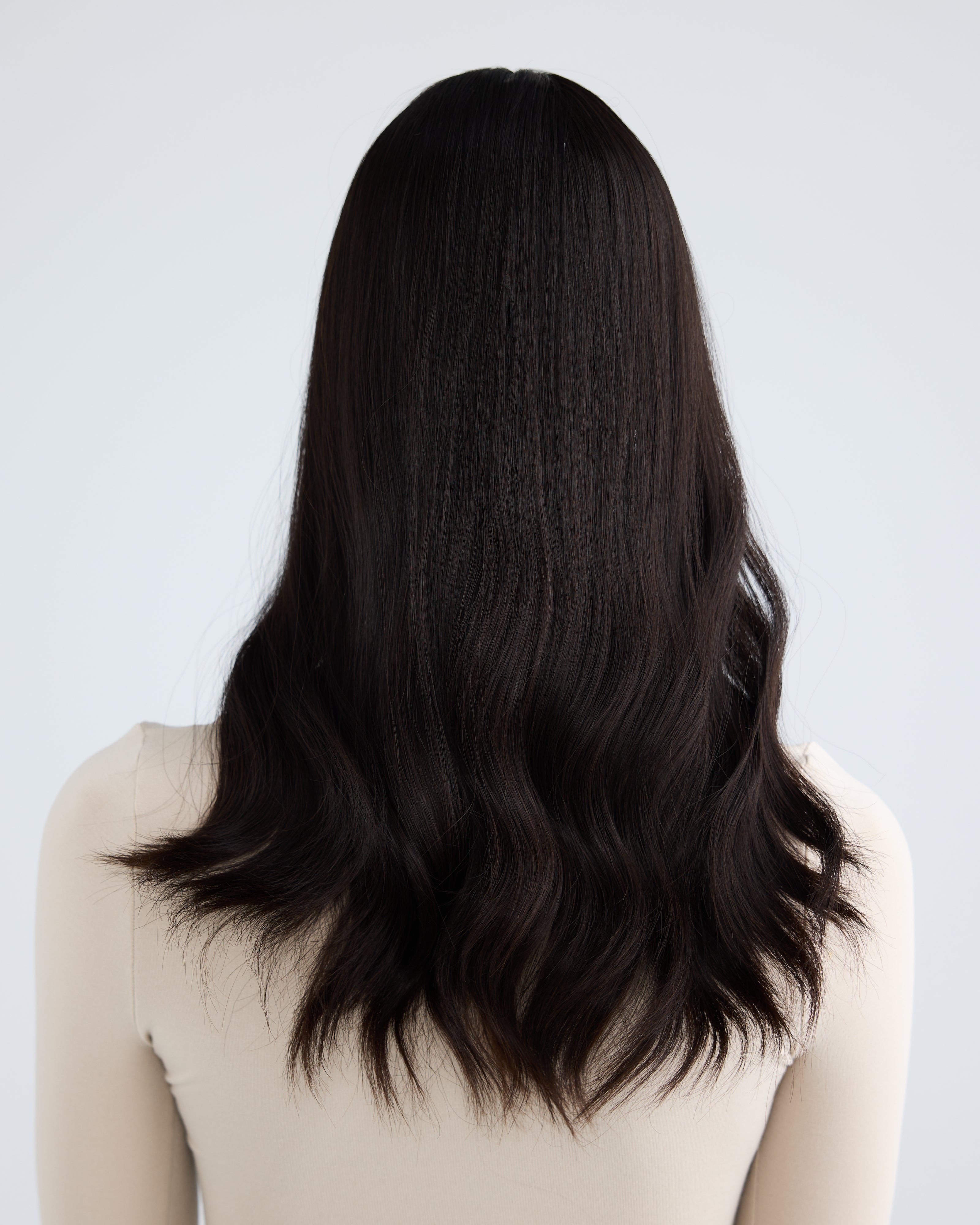 Natural Black // Silk Topper