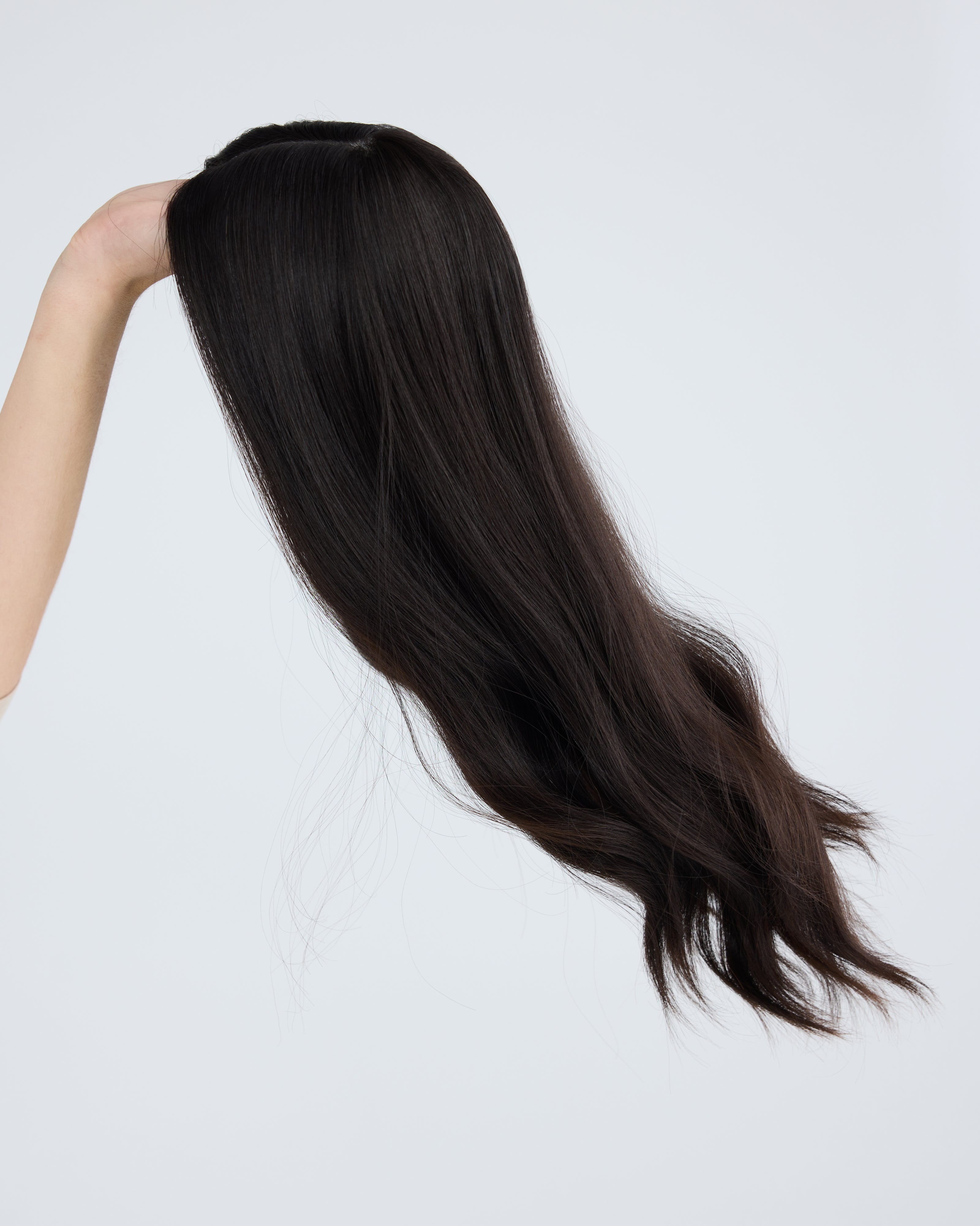 Natural Black // Silk Topper