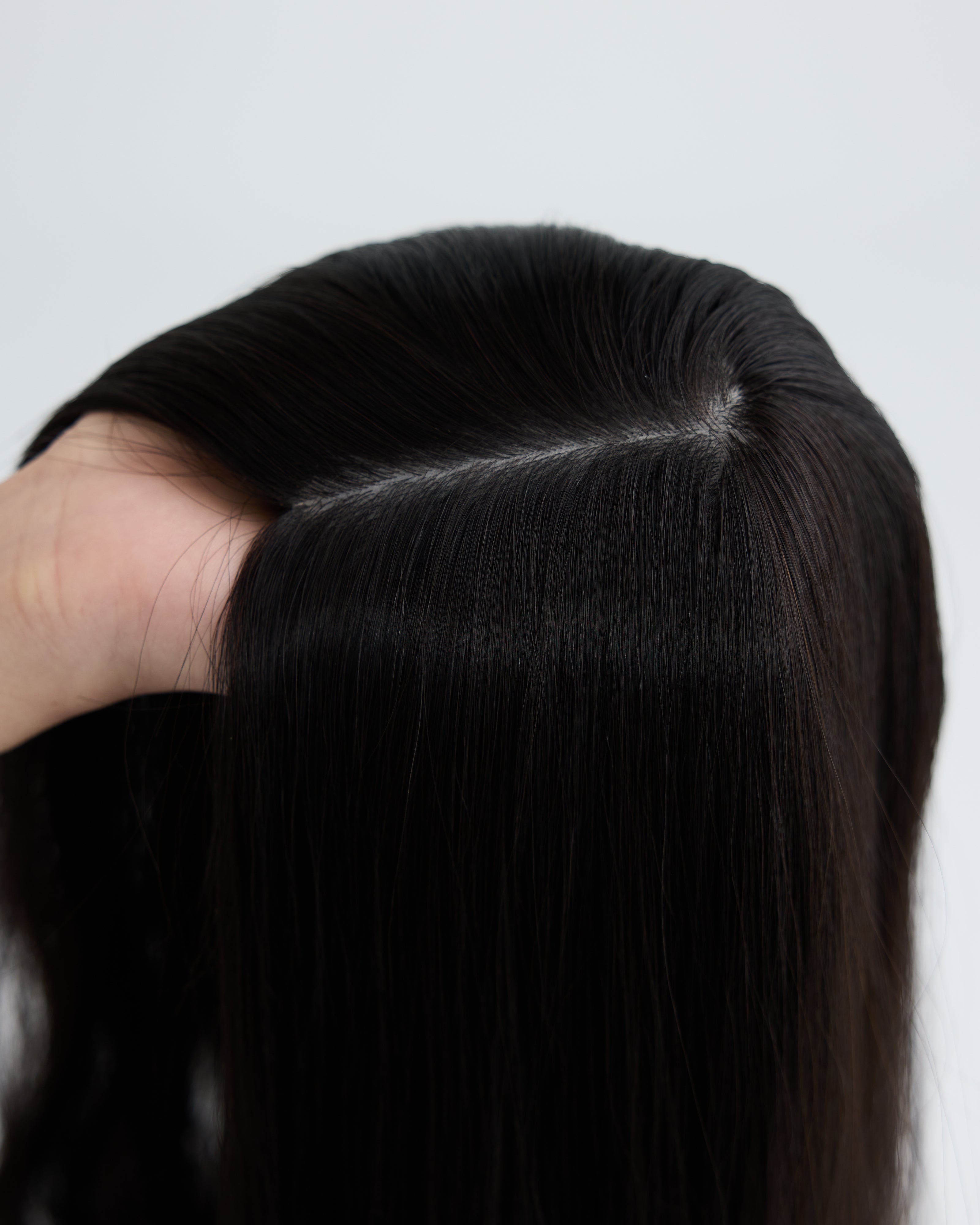 Natural Black // Silk Topper