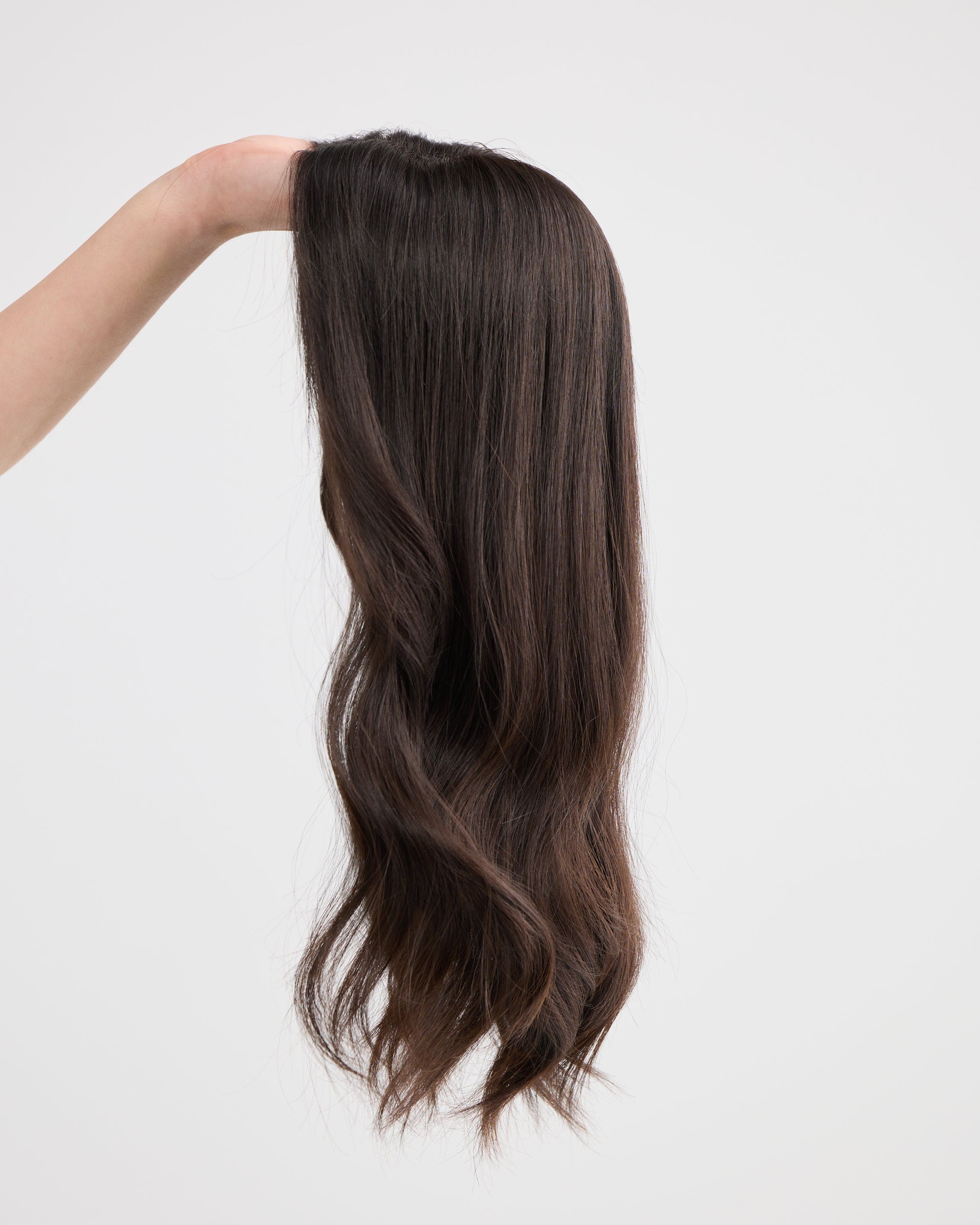 Natural Black // Illusion Lace Topper