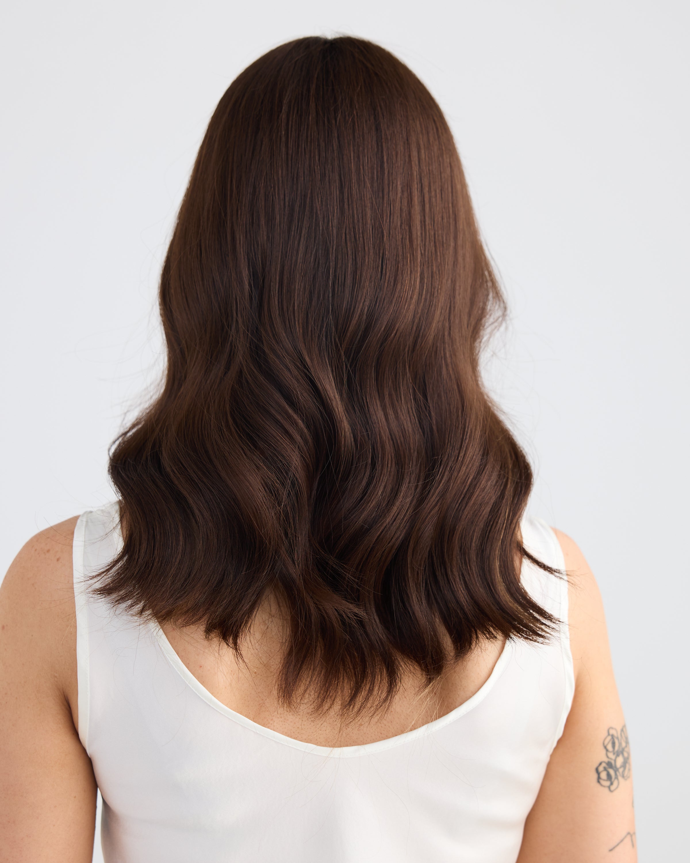 Natural Rich Brunette // Lusta Silk Topper