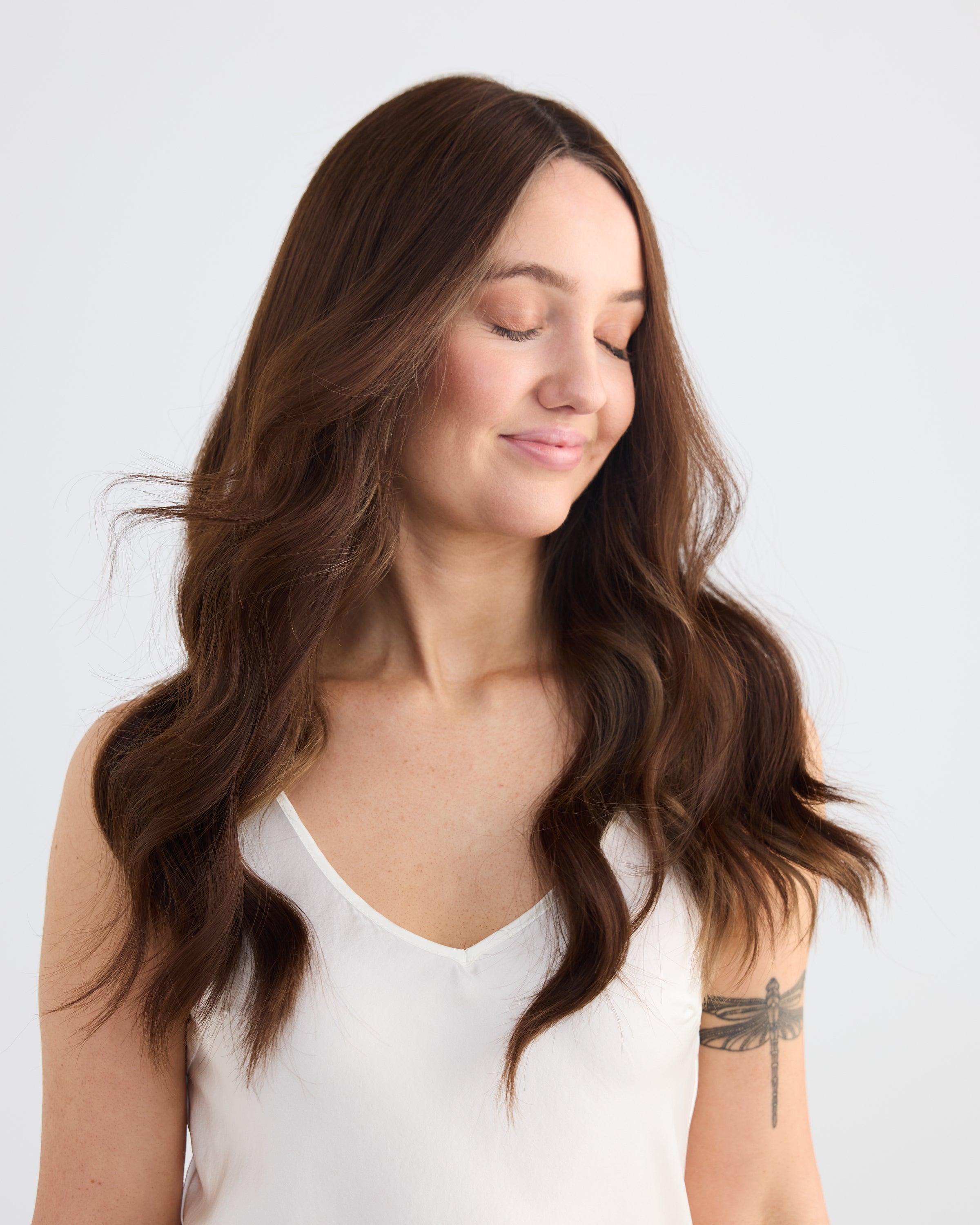 Natural Rich Brunette // Lusta Silk Topper