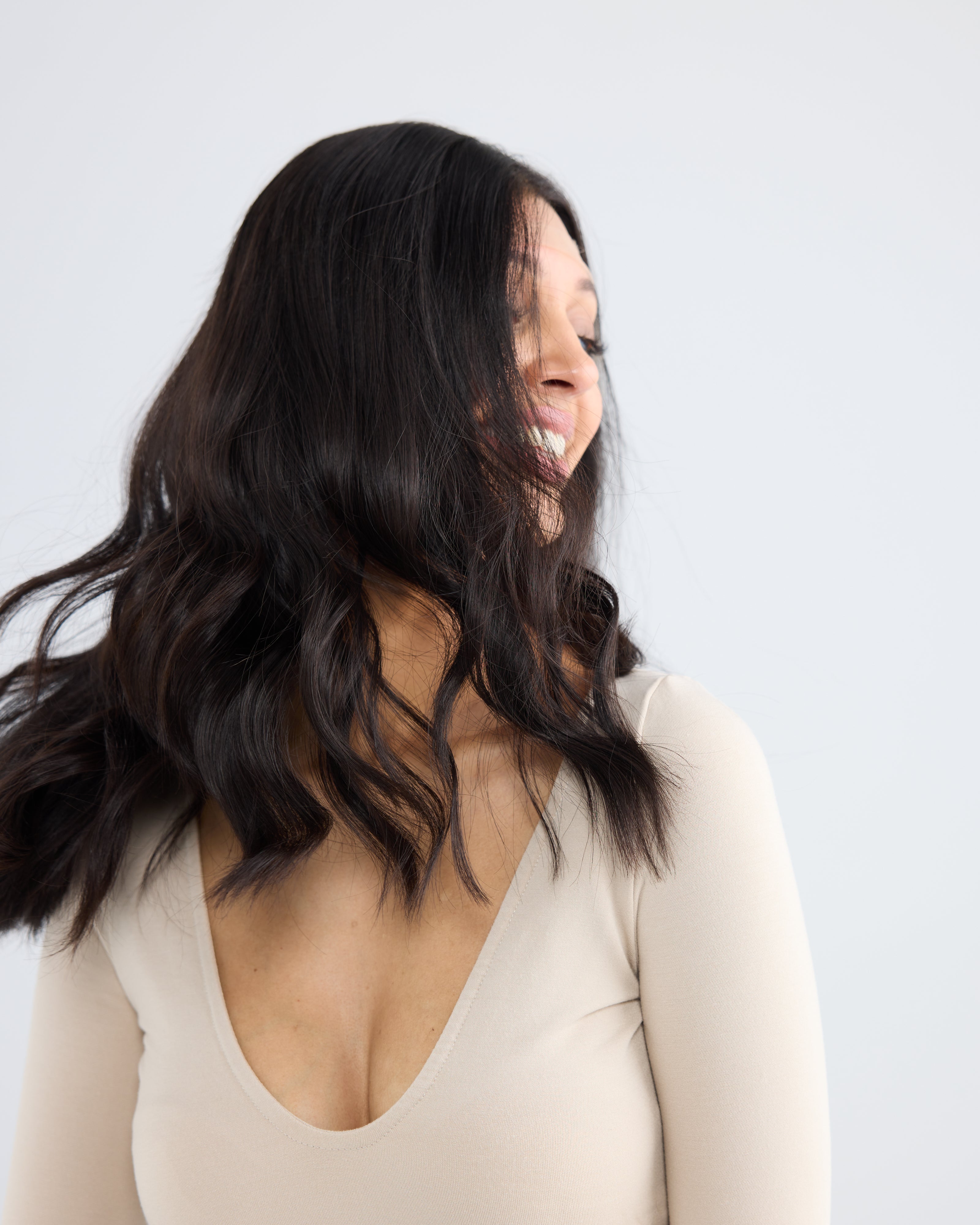 Natural Black // The Lusta Lace Wig