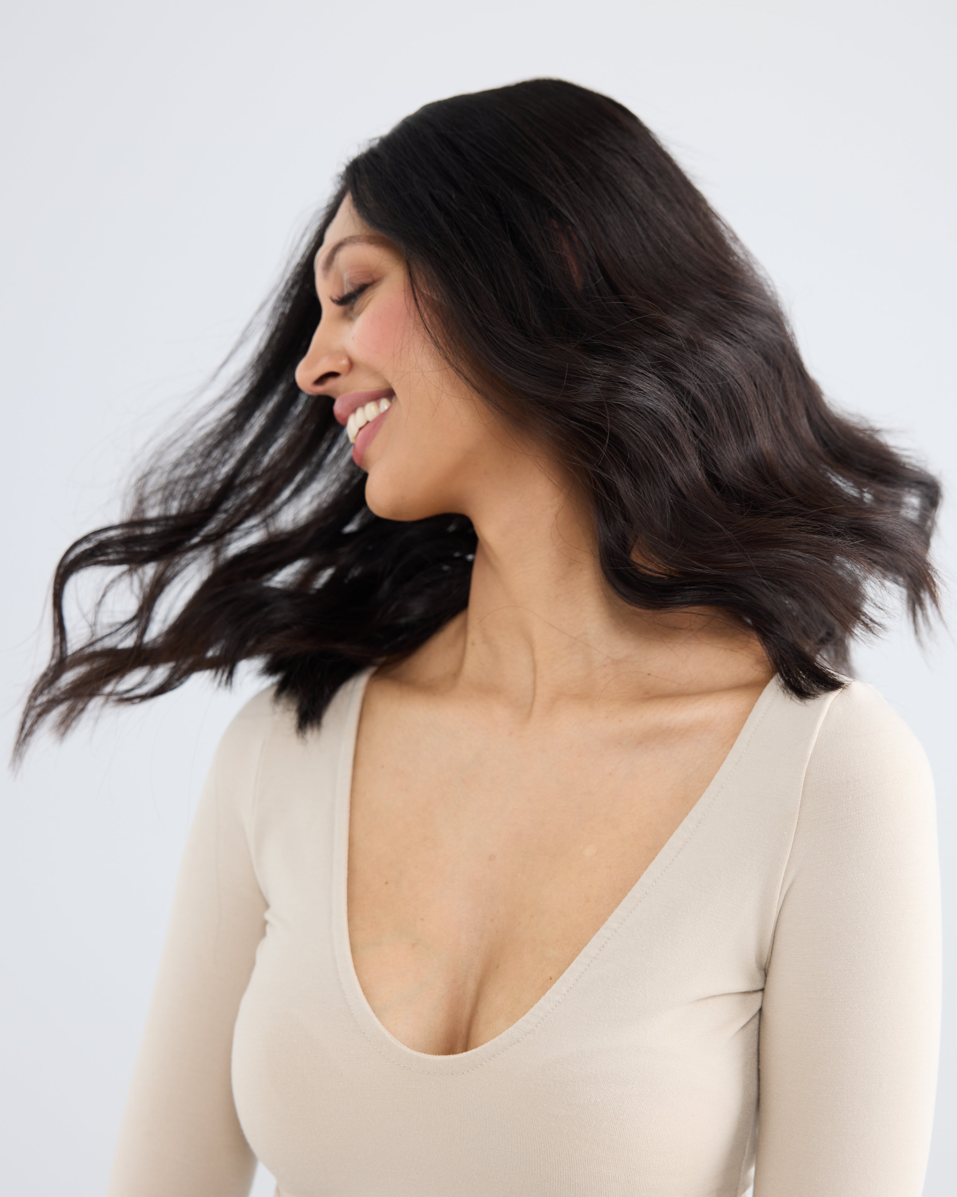 Natural Black // The Lusta Lace Wig