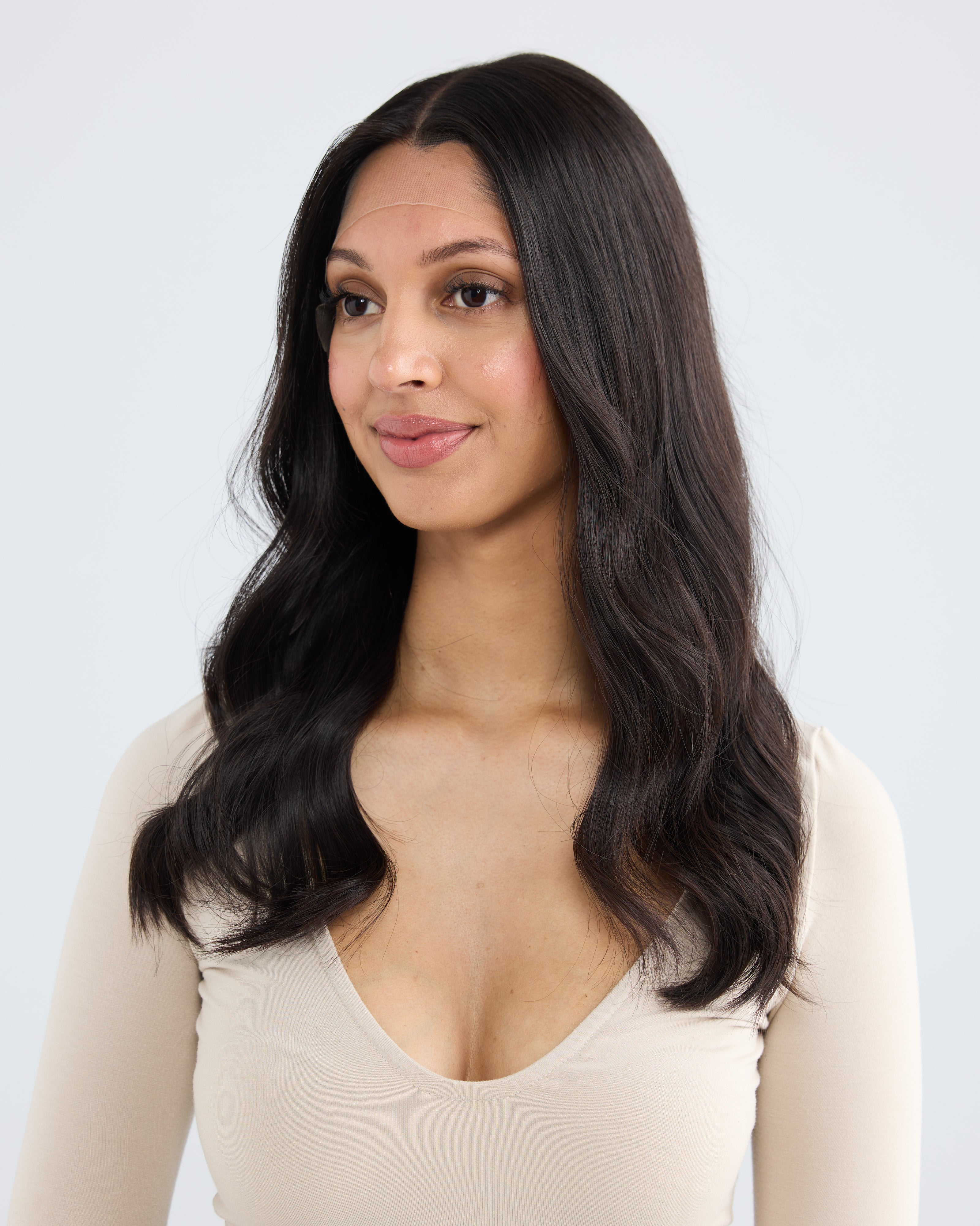 Natural Black // The Lusta Lace Wig