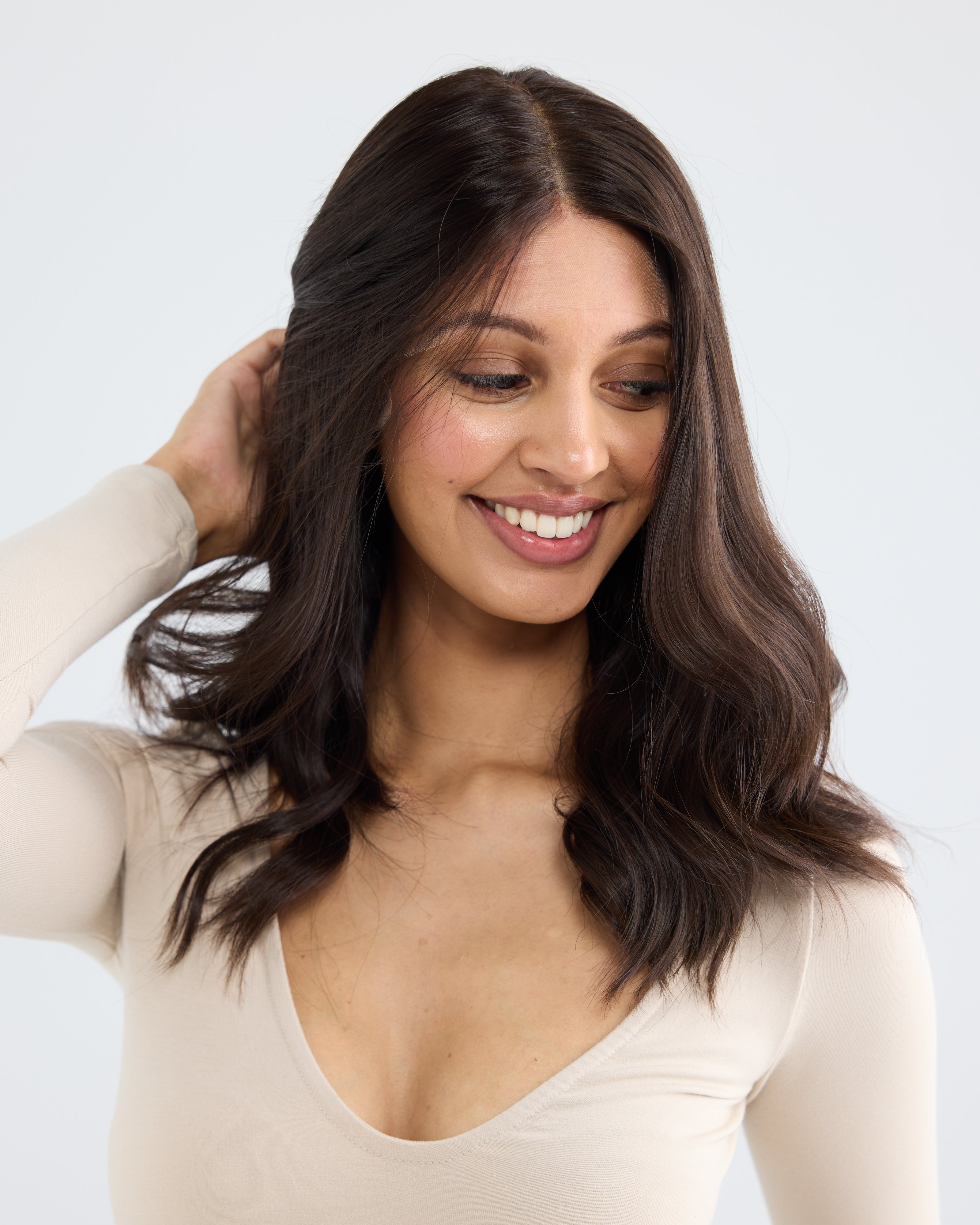 Natural Darkest Brunette // The Lusta Lace Wig