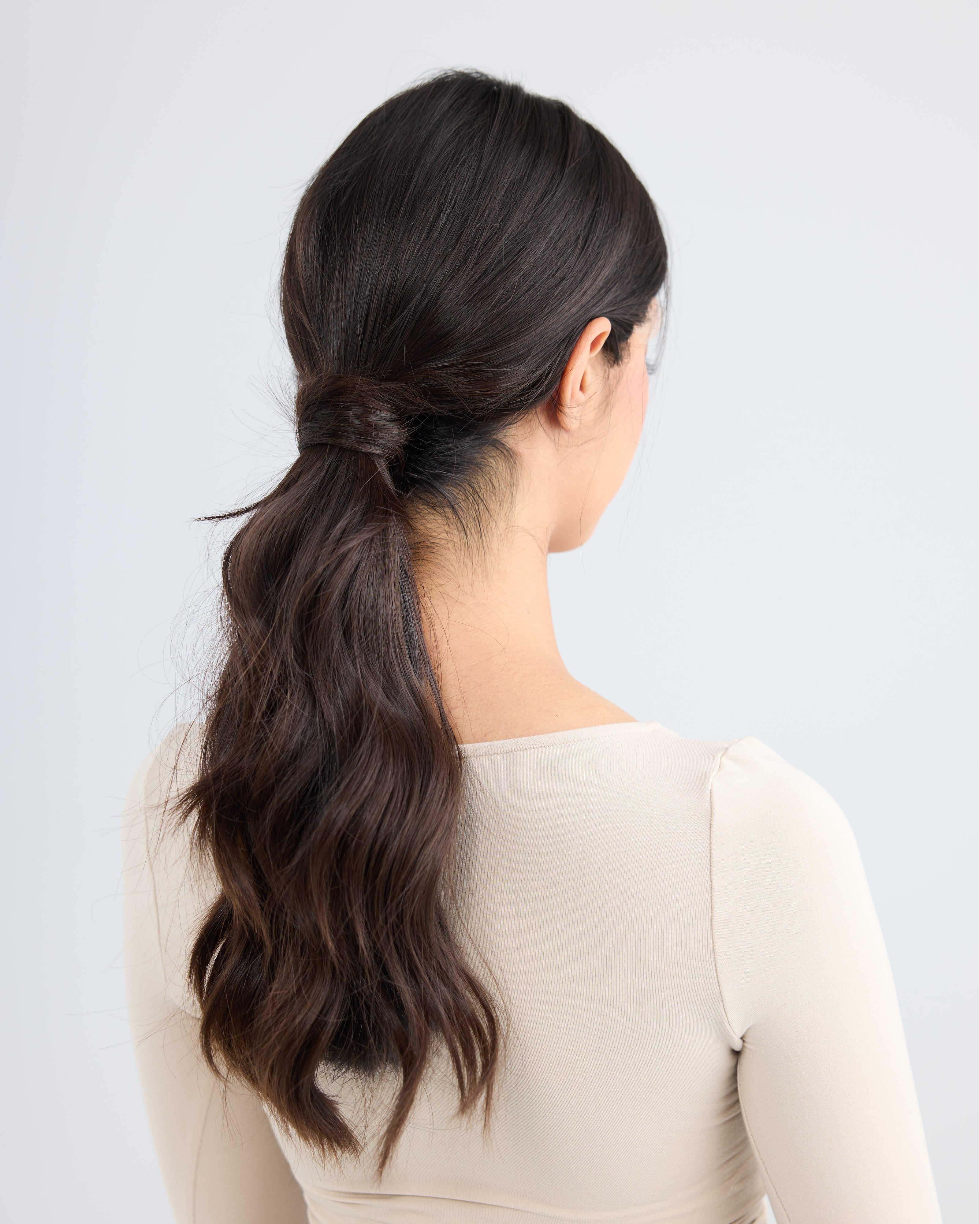 Natural Darkest Brunette // The Lusta Lace Wig