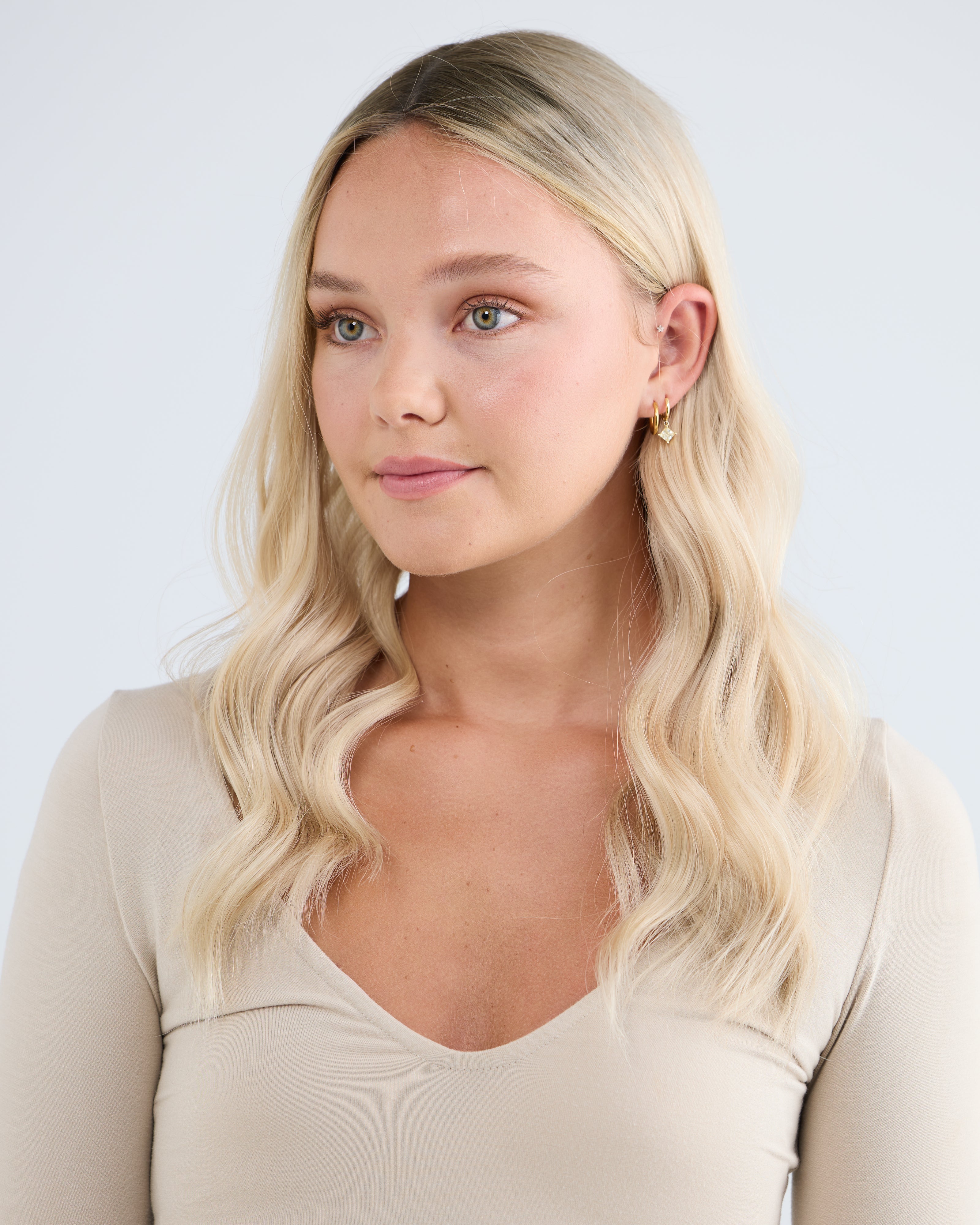 Pearl Blonde // Lace Topper