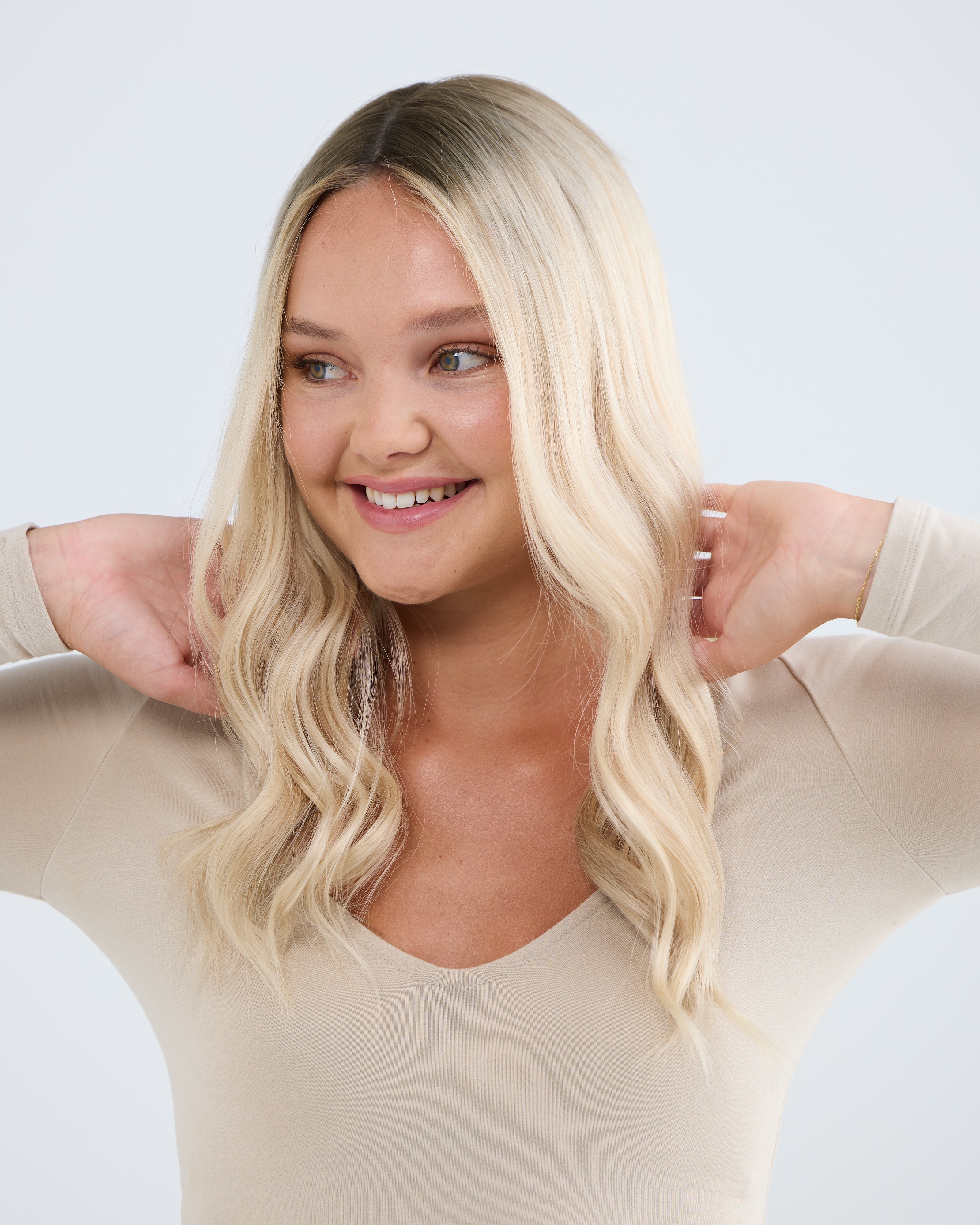Pearl Blonde // Lace Topper