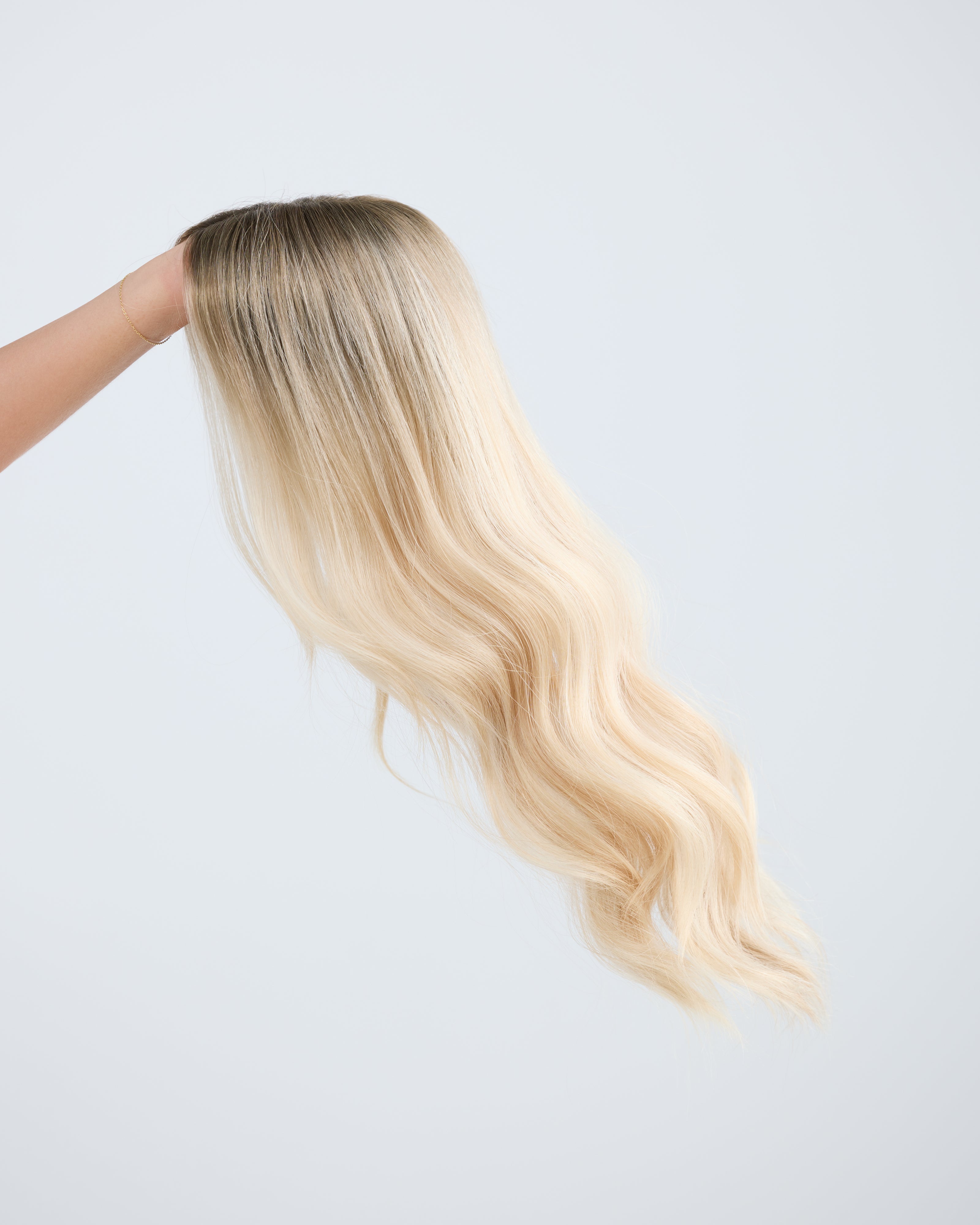 Pearl Blonde // Lace Topper