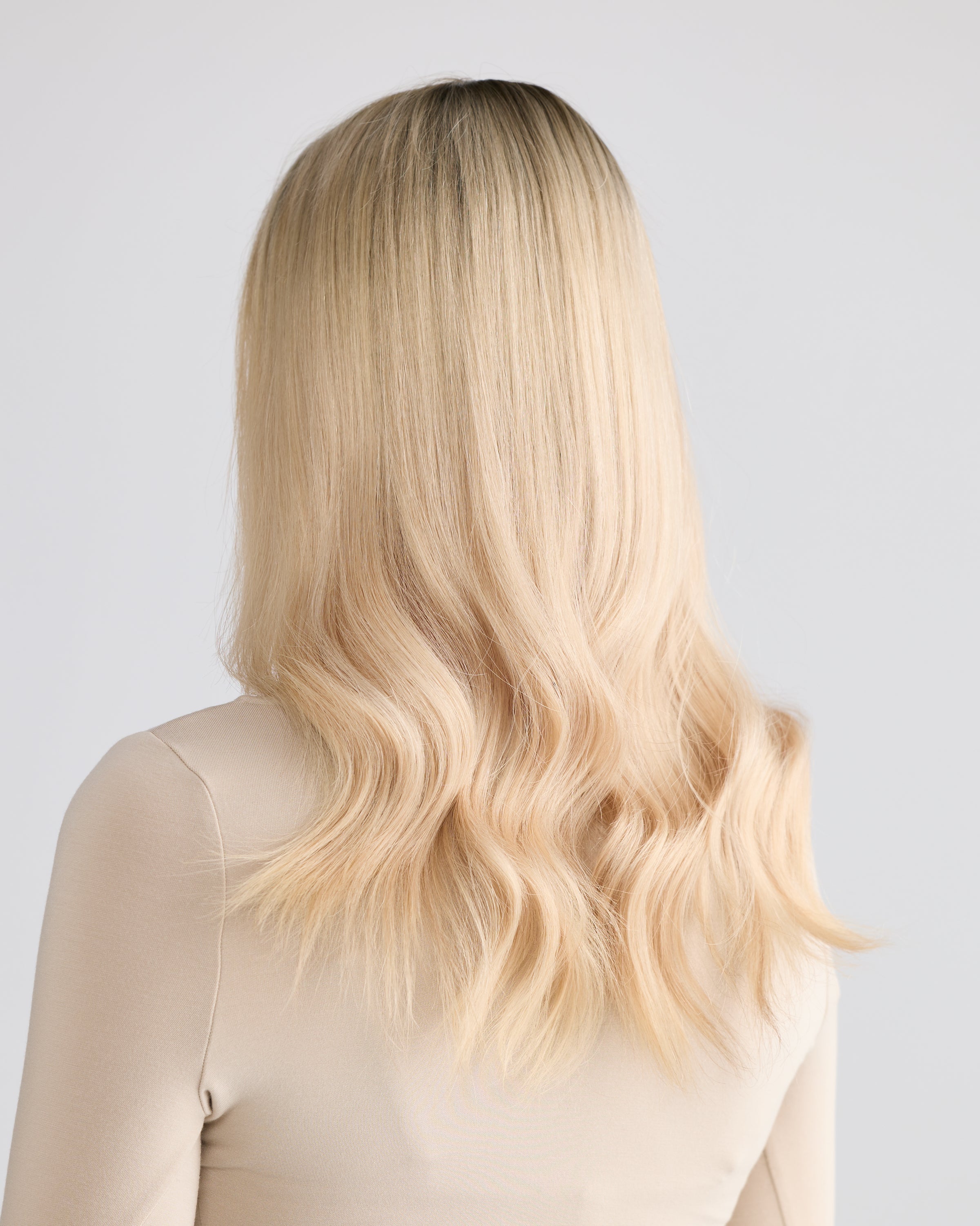 Pearl Blonde // Illusion Lace Topper