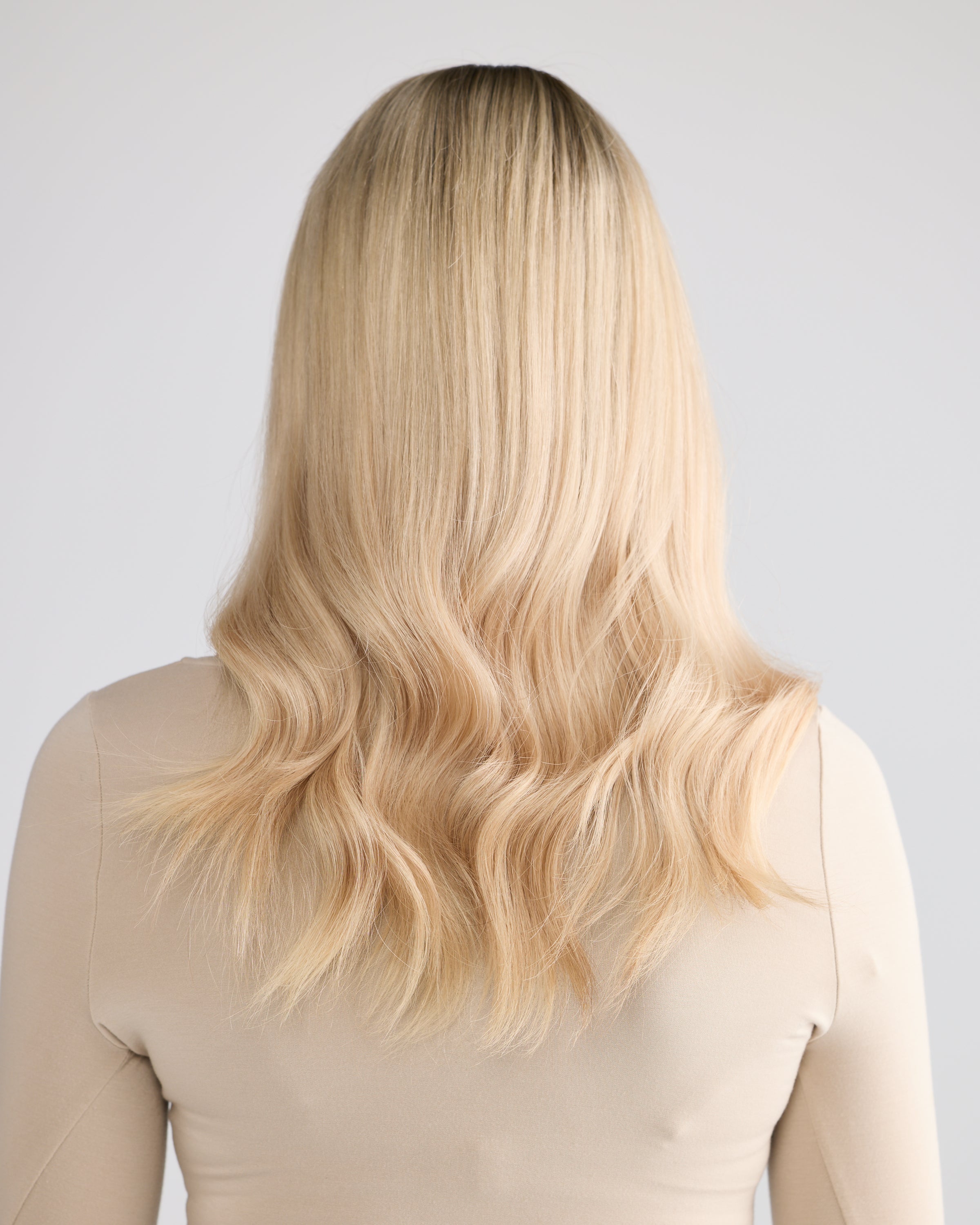 Pearl Blonde // Illusion Lace Topper