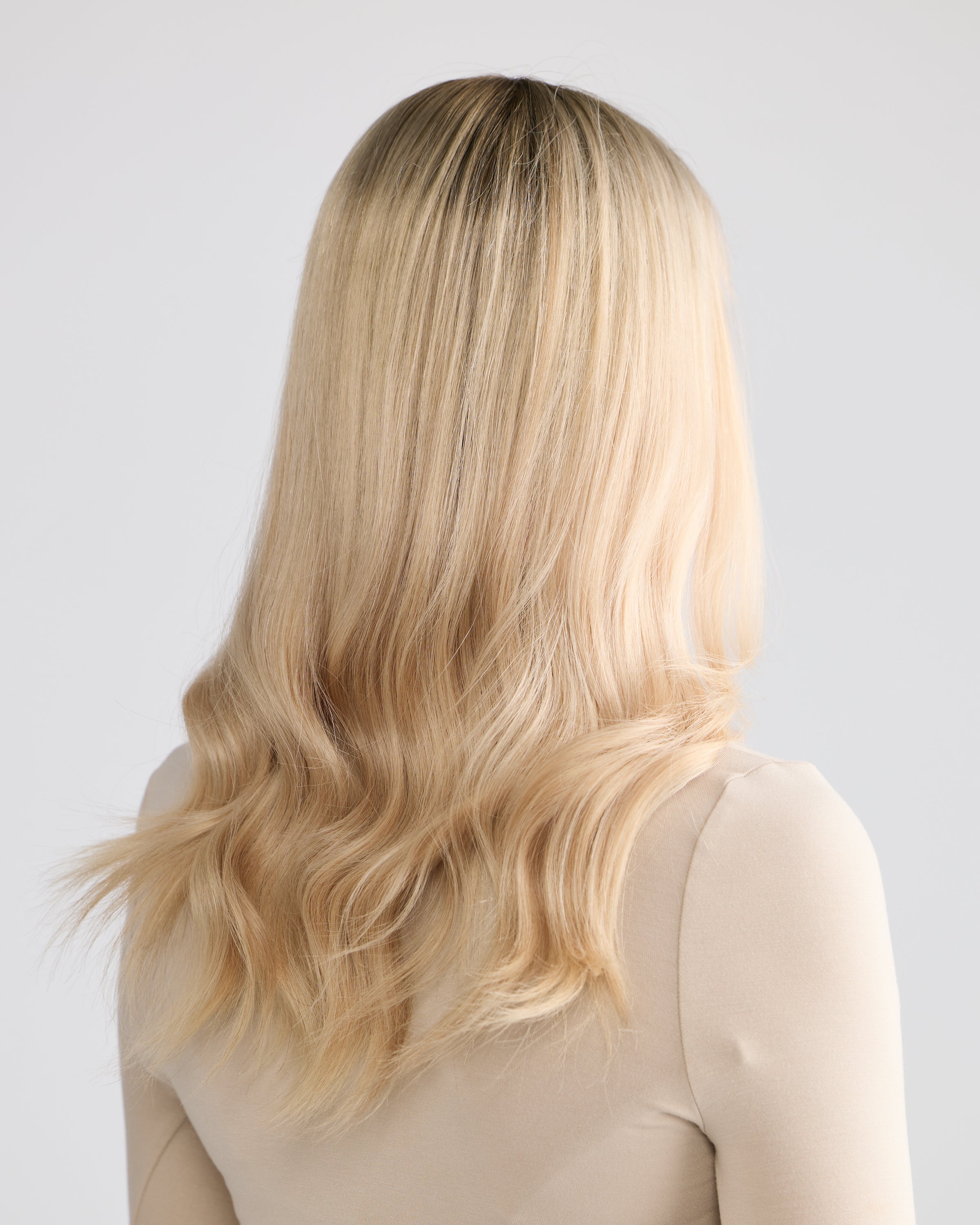 Pearl Blonde // Illusion Lace Topper