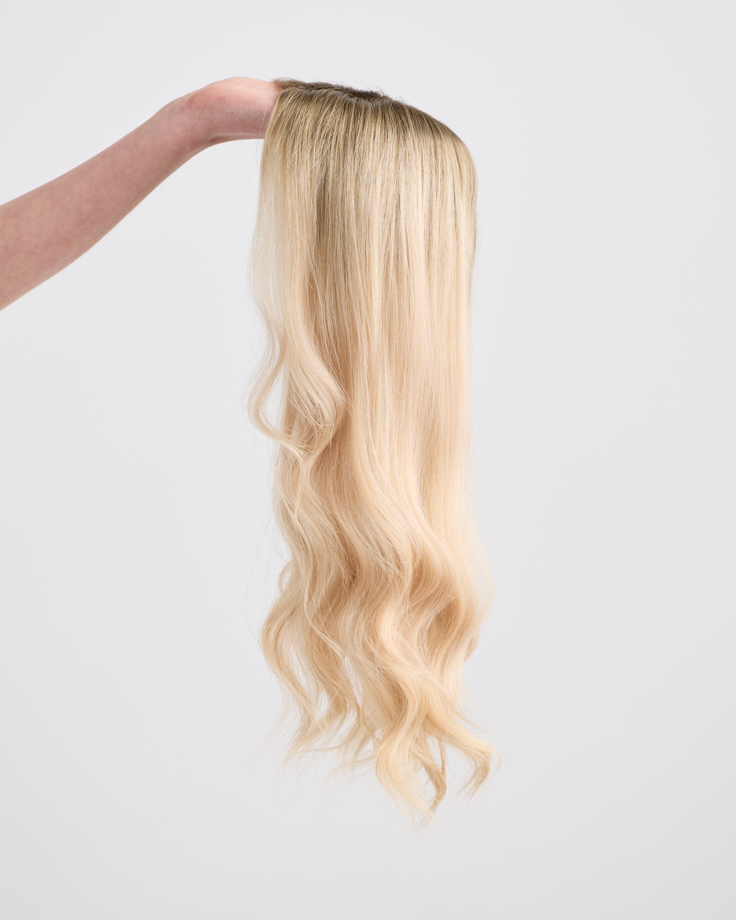 Pearl Blonde // Illusion Lace Topper