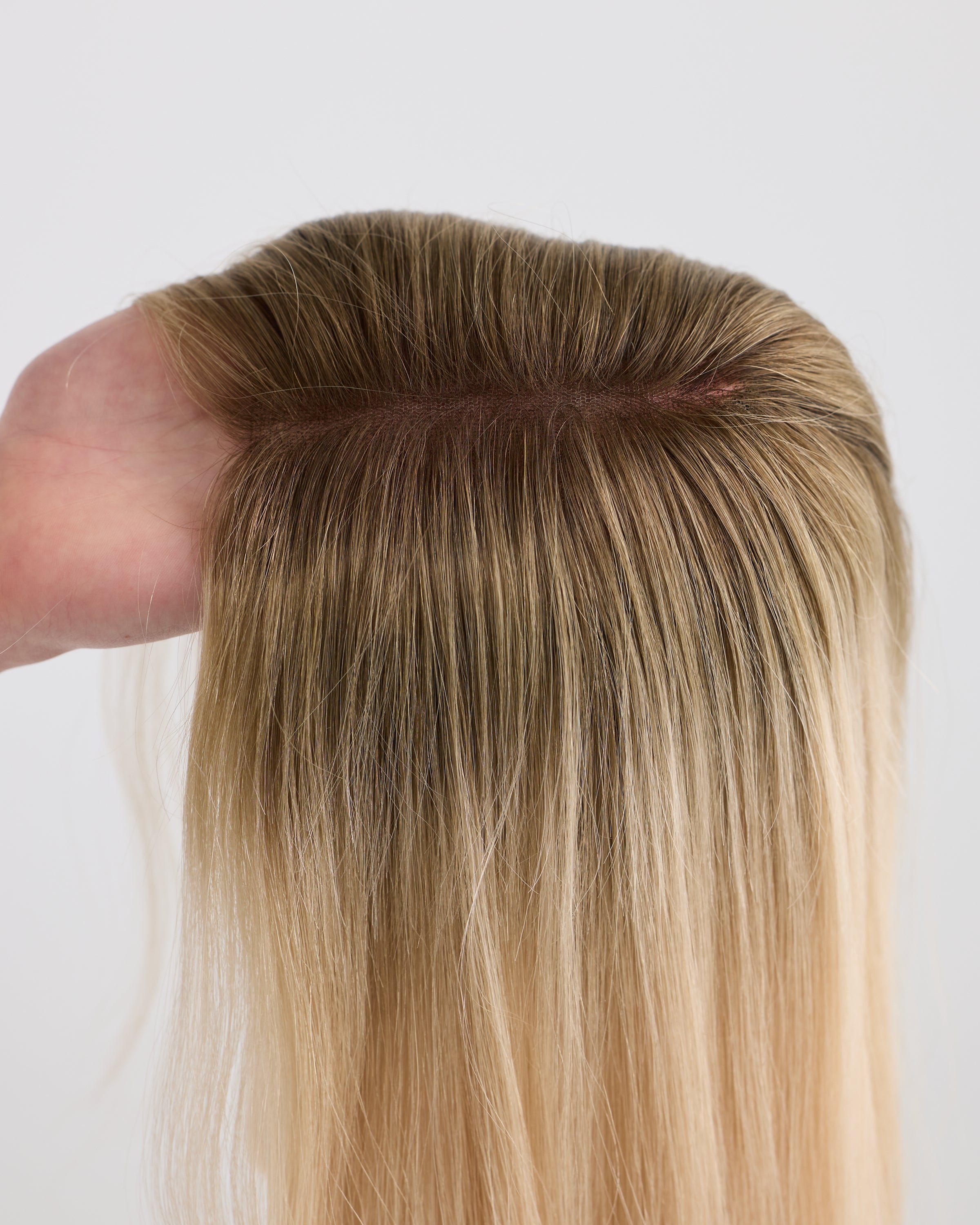 Pearl Blonde // Illusion Lace Topper