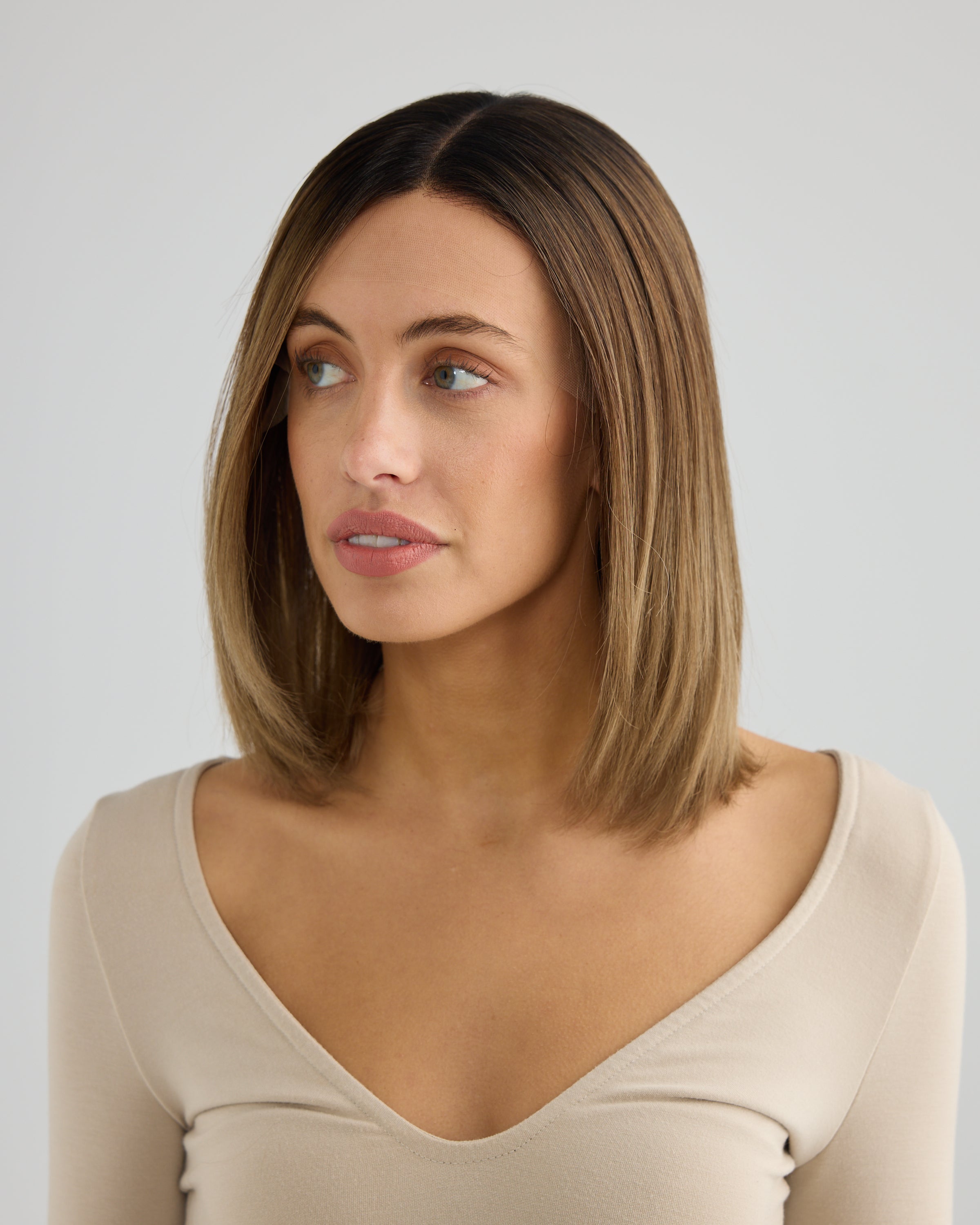 Roasted Bronde // The Lusta Lace Wig