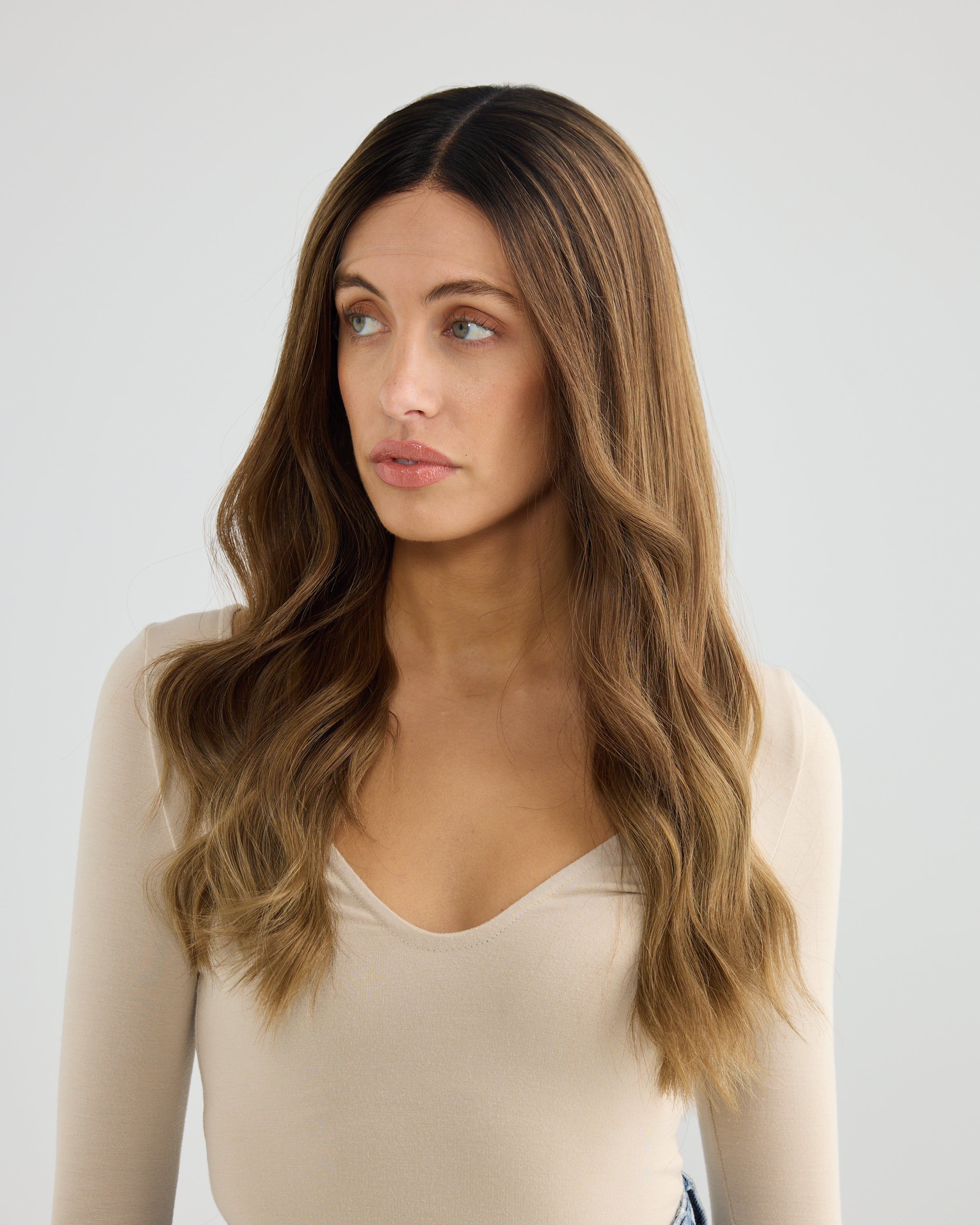 Roasted Bronde // The Lusta Lace Wig