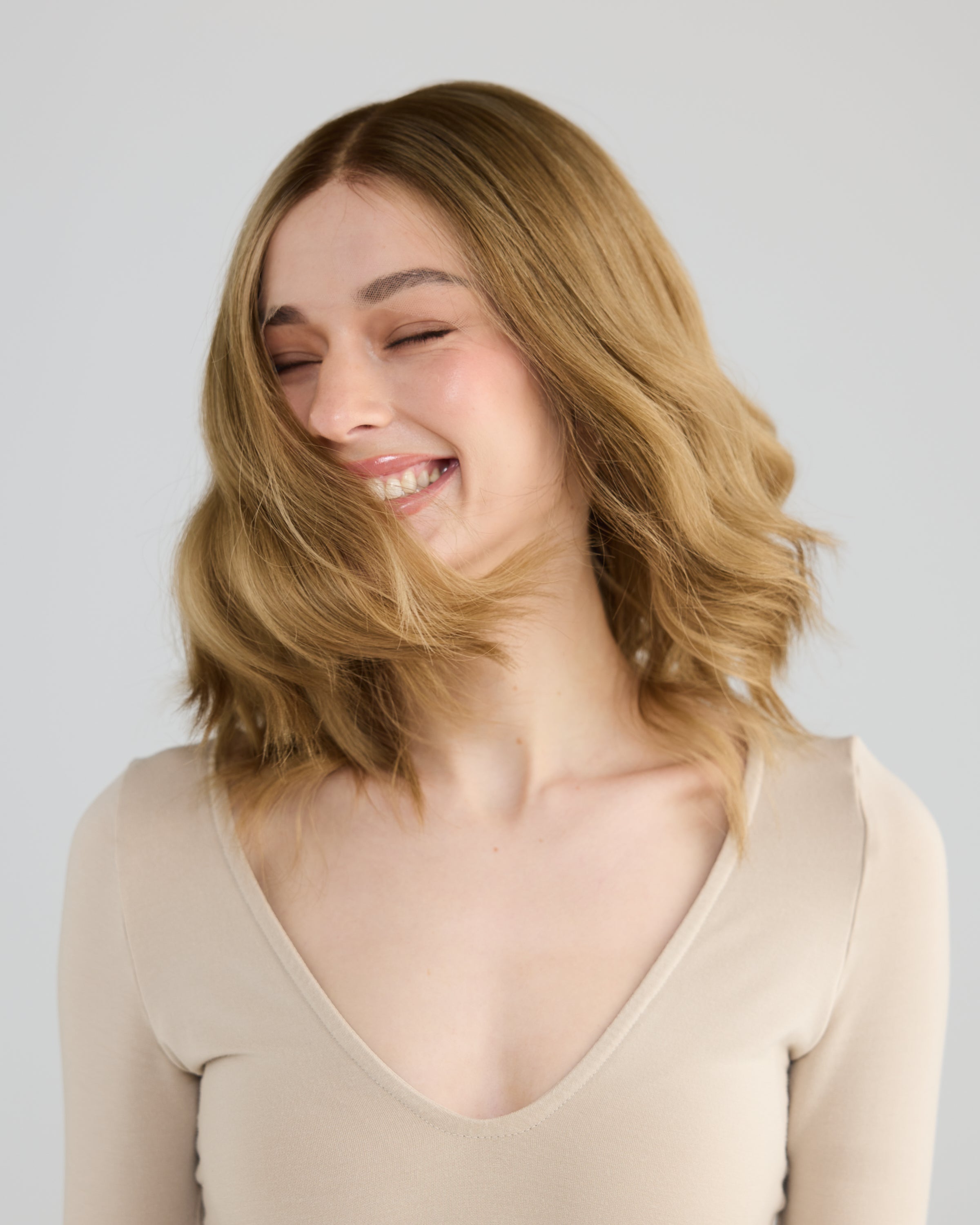 Salted Crème - Small / 16 inch // Exclusive Lace Wig