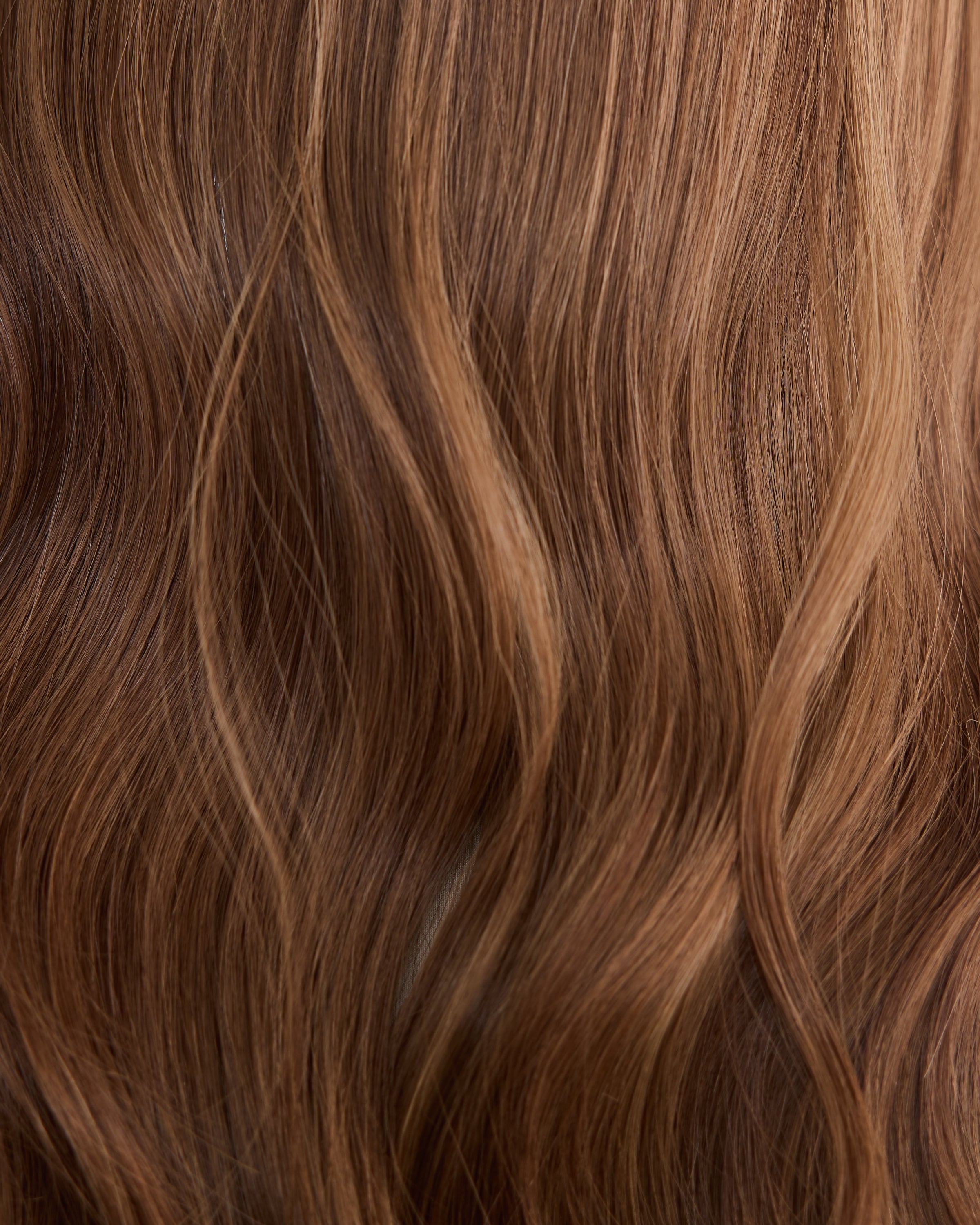 Spiced Brunette - 9x9 / 22 inch // Exclusive Lace Topper