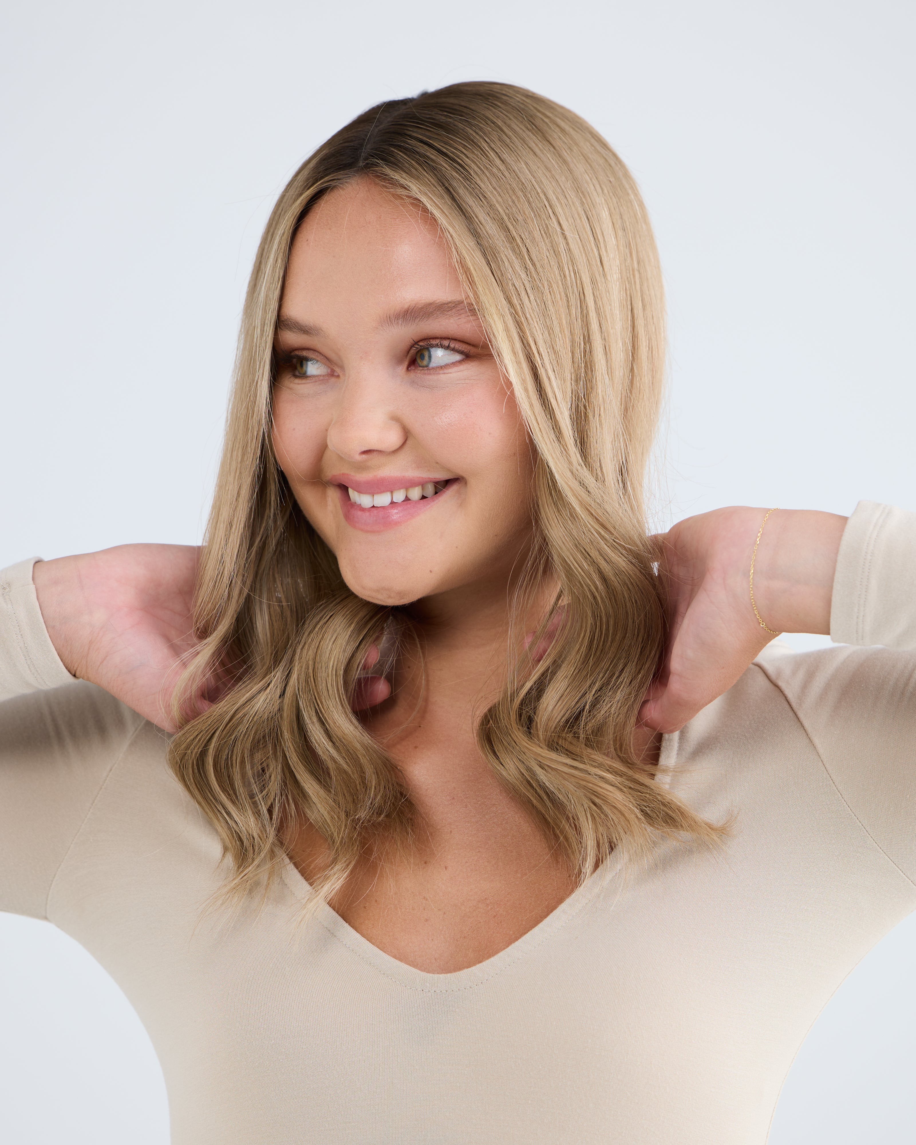 Stone Blonde // Illusion Lace Topper
