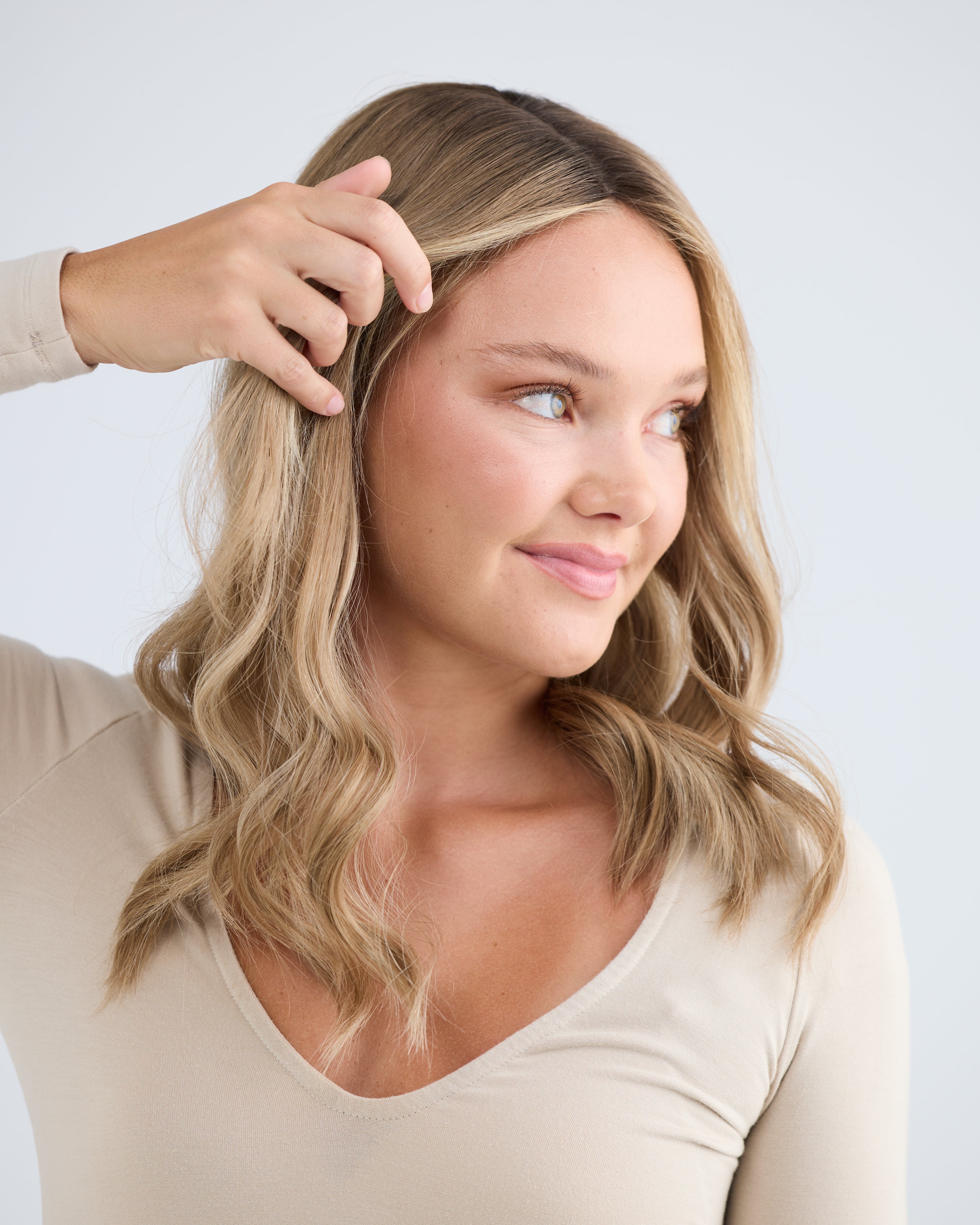 Stone Blonde // Illusion Lace Topper