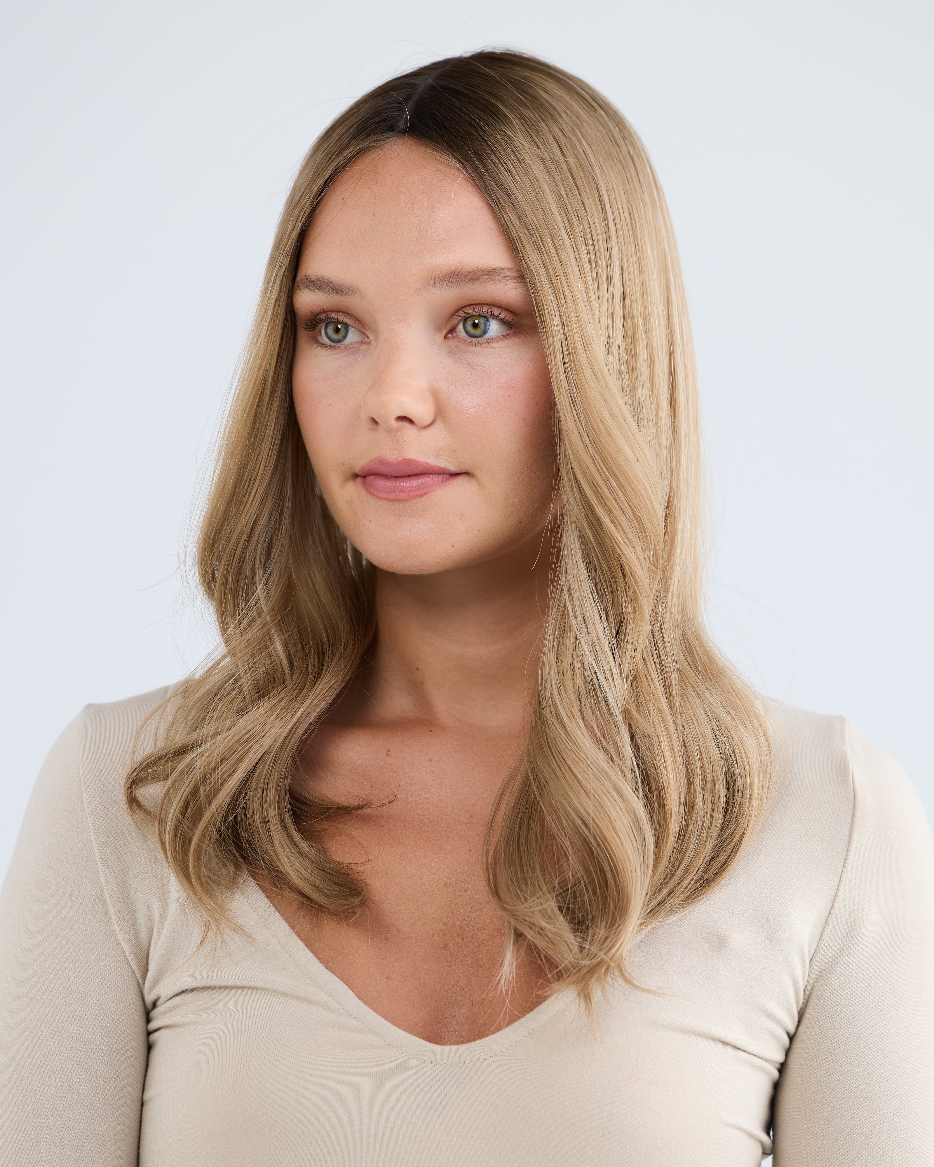 Stone Blonde // Illusion Lace Topper