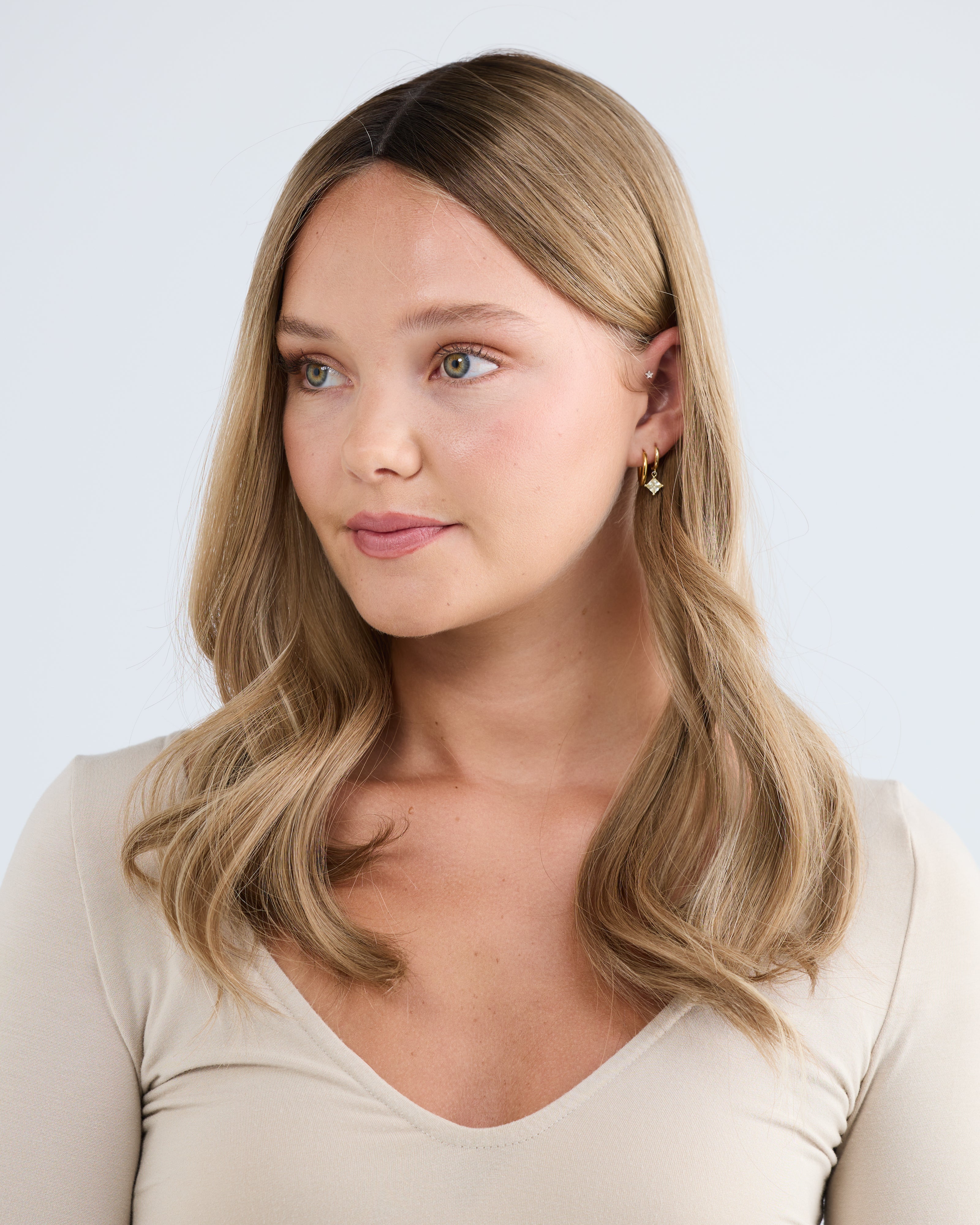 Stone Blonde // Illusion Lace Topper