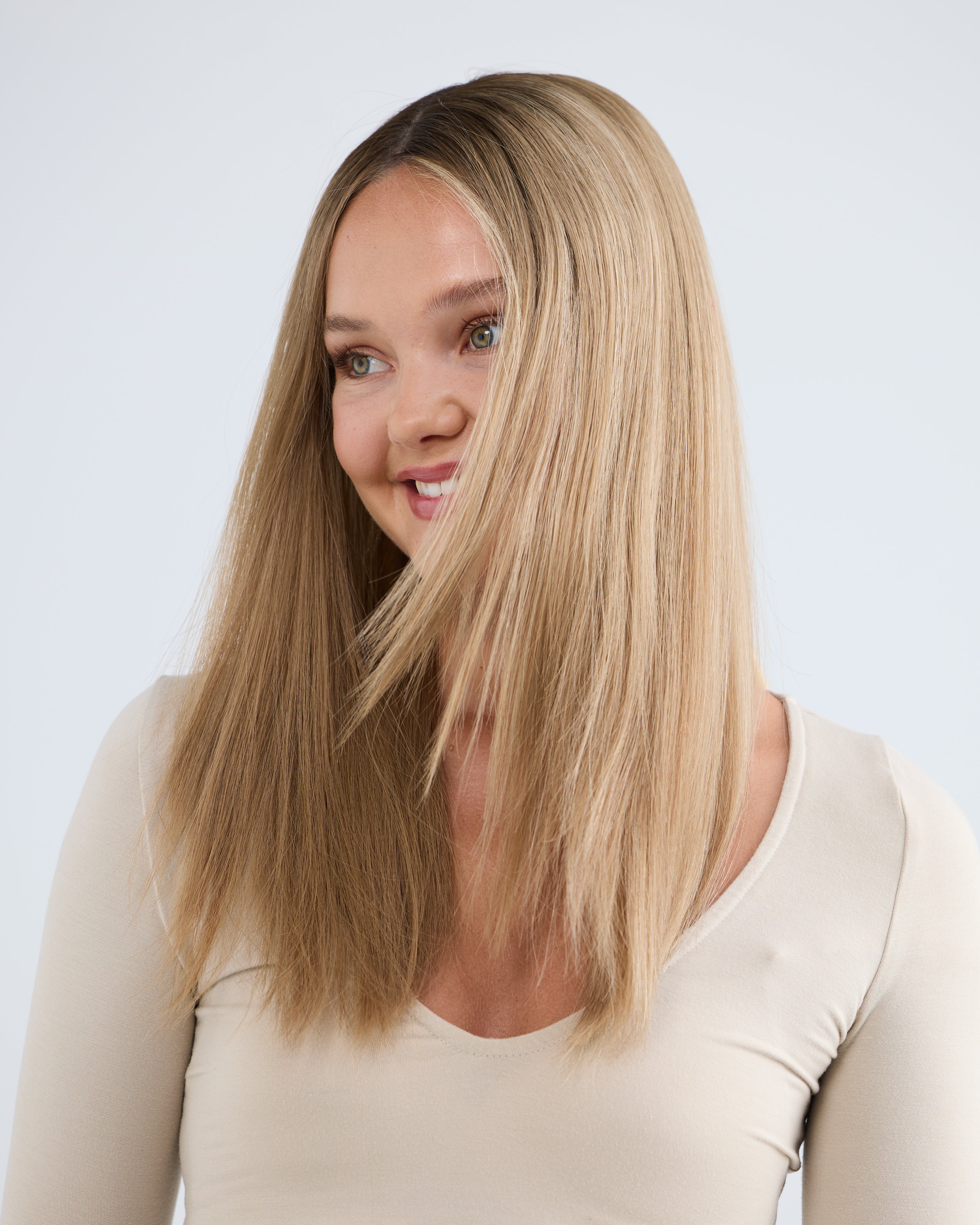 Stone Blonde // Illusion Lace Topper
