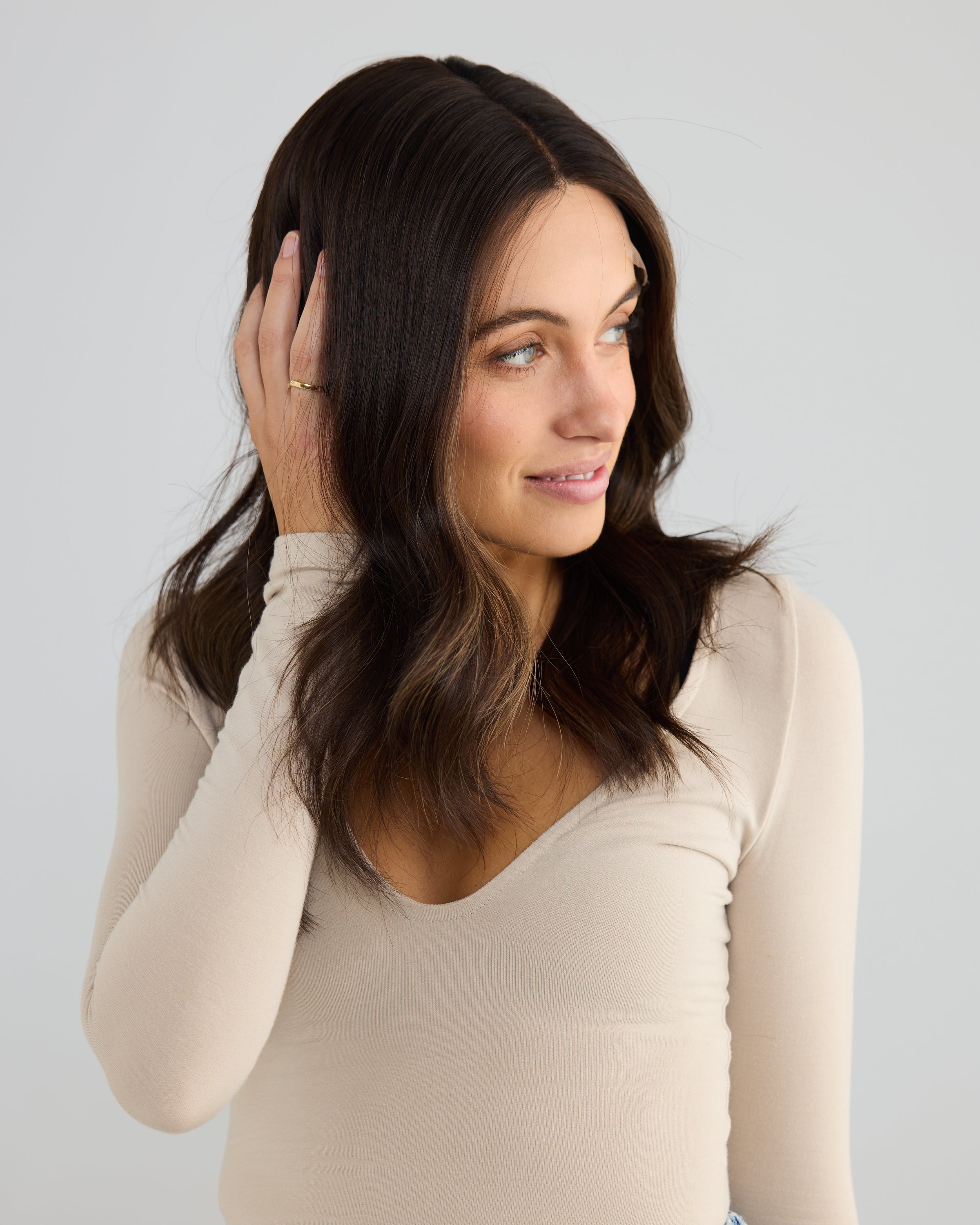 Teddy Brunette Lace Wig - Small / 18 inch // Exclusive