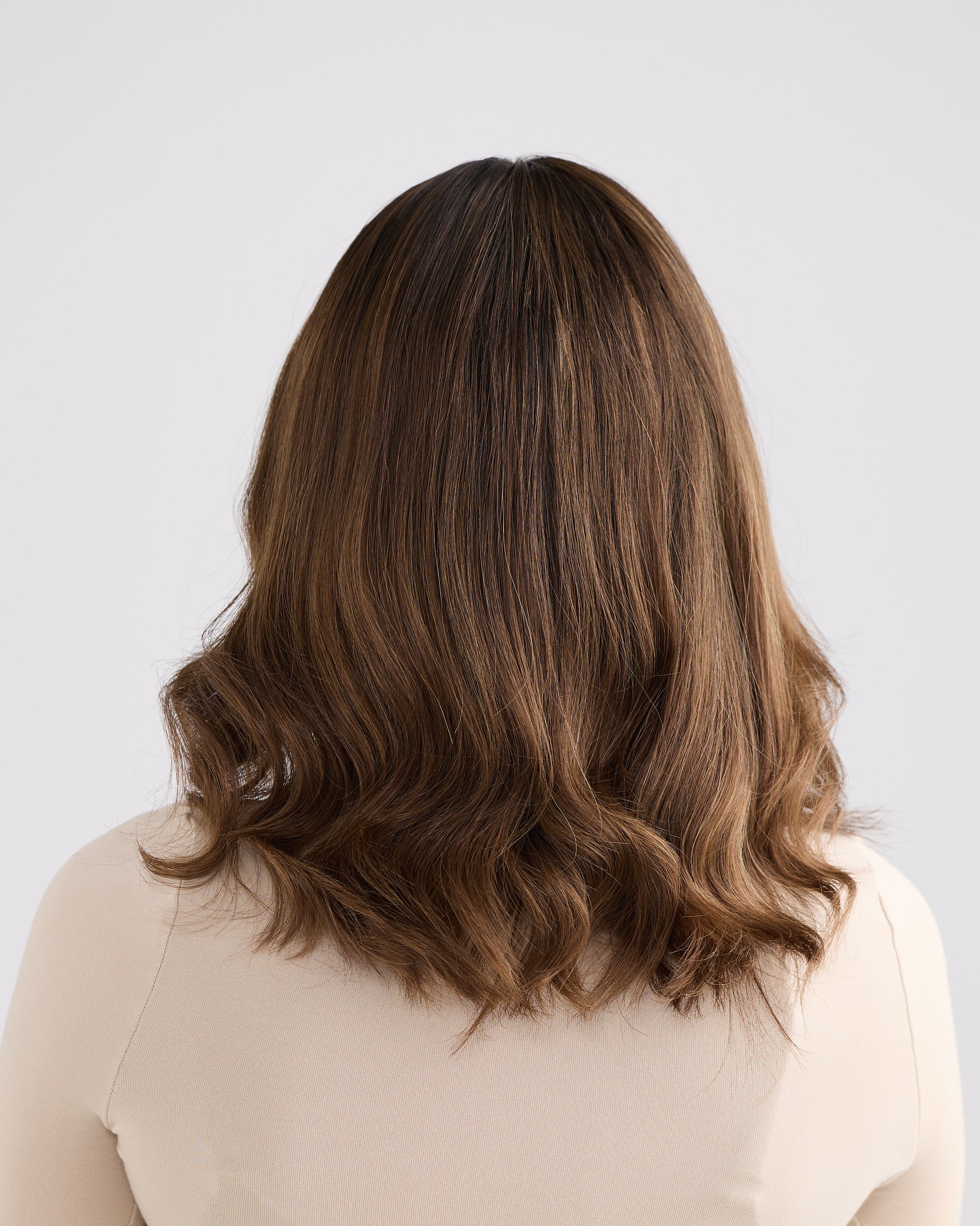 DREAMY BALAYAGE BRUNETTE // GAME CHANGER WIG // 16 INCHES // M CAP