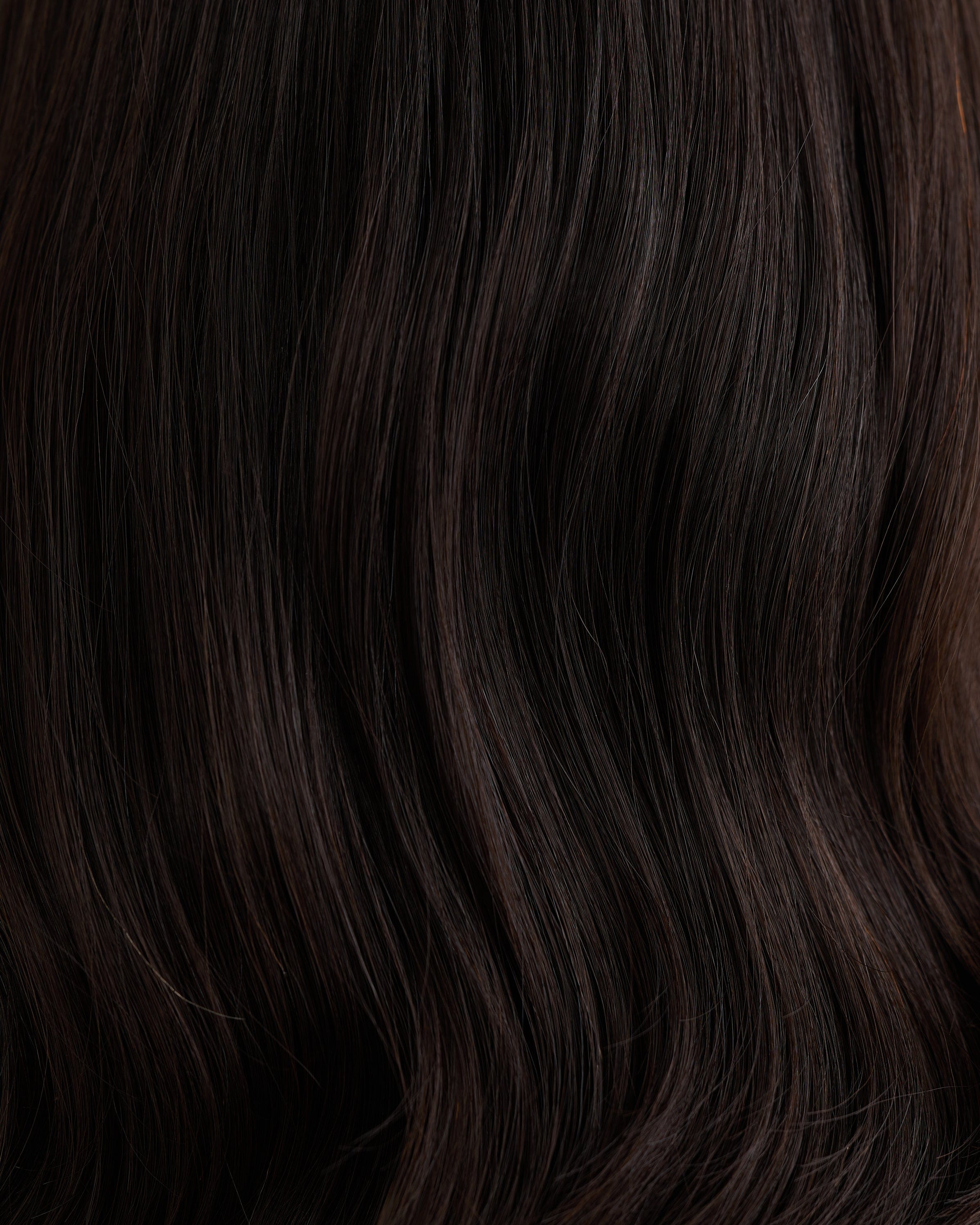 NATURAL BLACK // SILK TOPPER