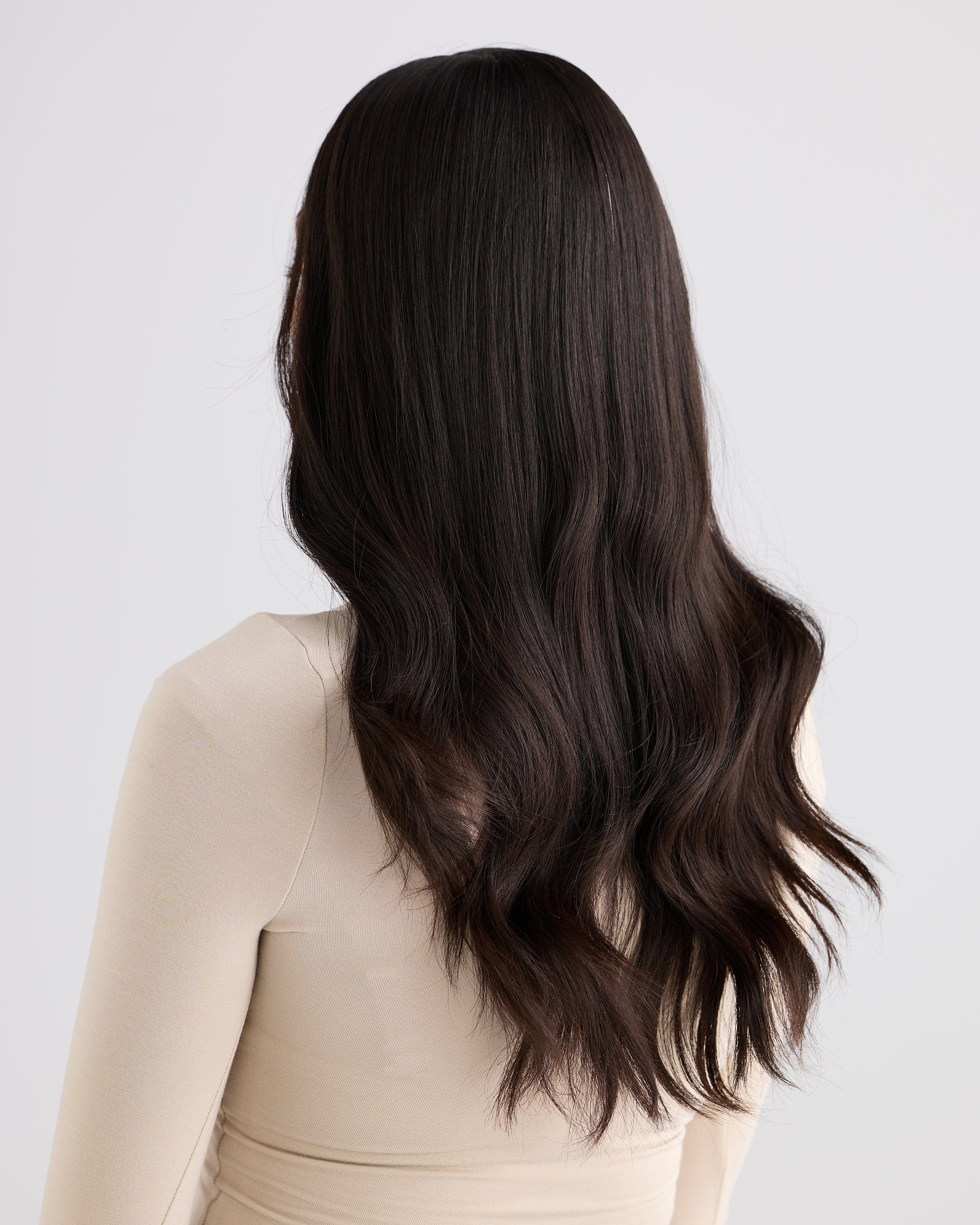 NATURAL BLACK // SILK TOPPER