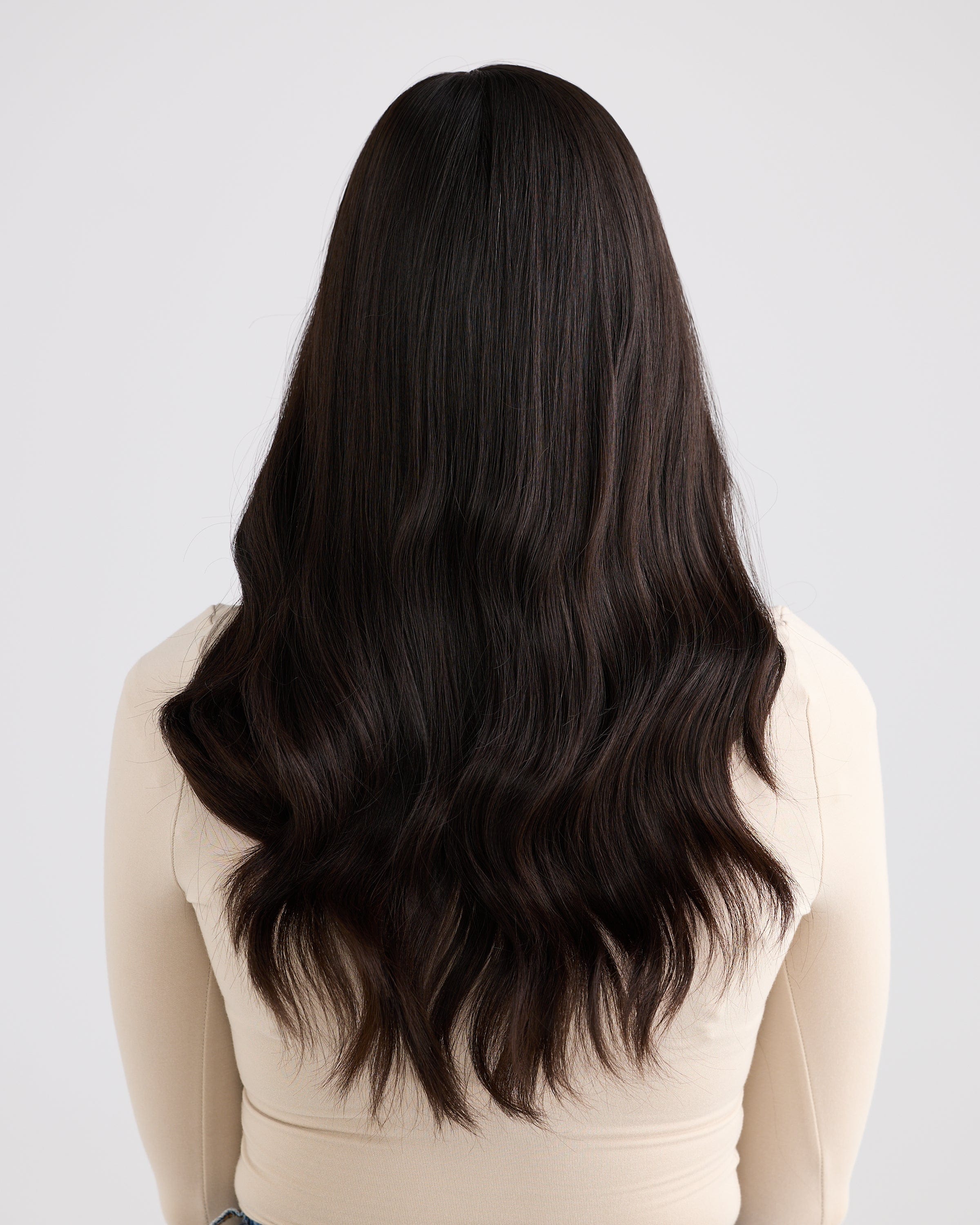 NATURAL BLACK // SILK TOPPER