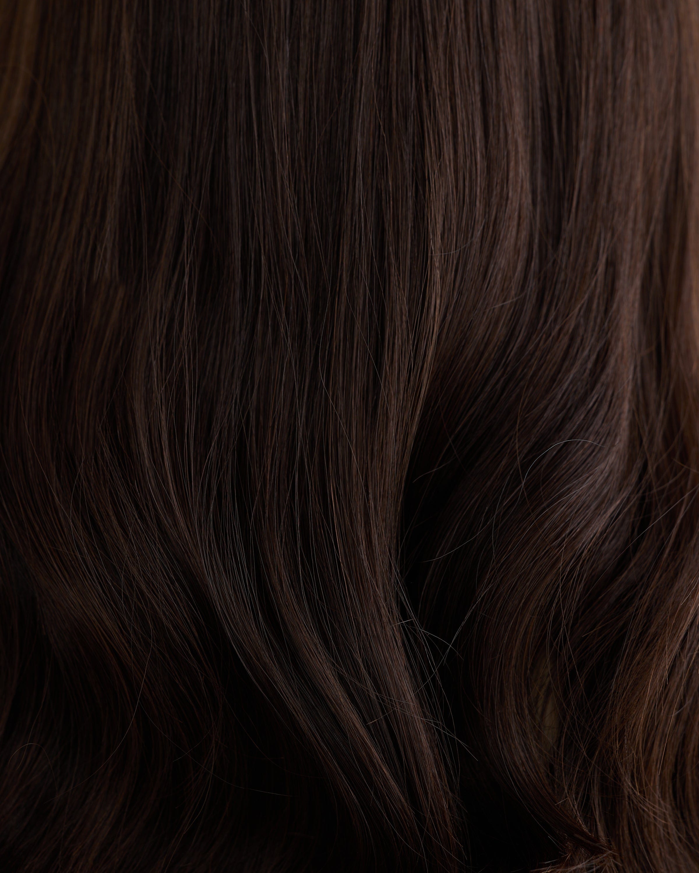 NATURAL DARKEST BRUNETTE // SILK TOPPER