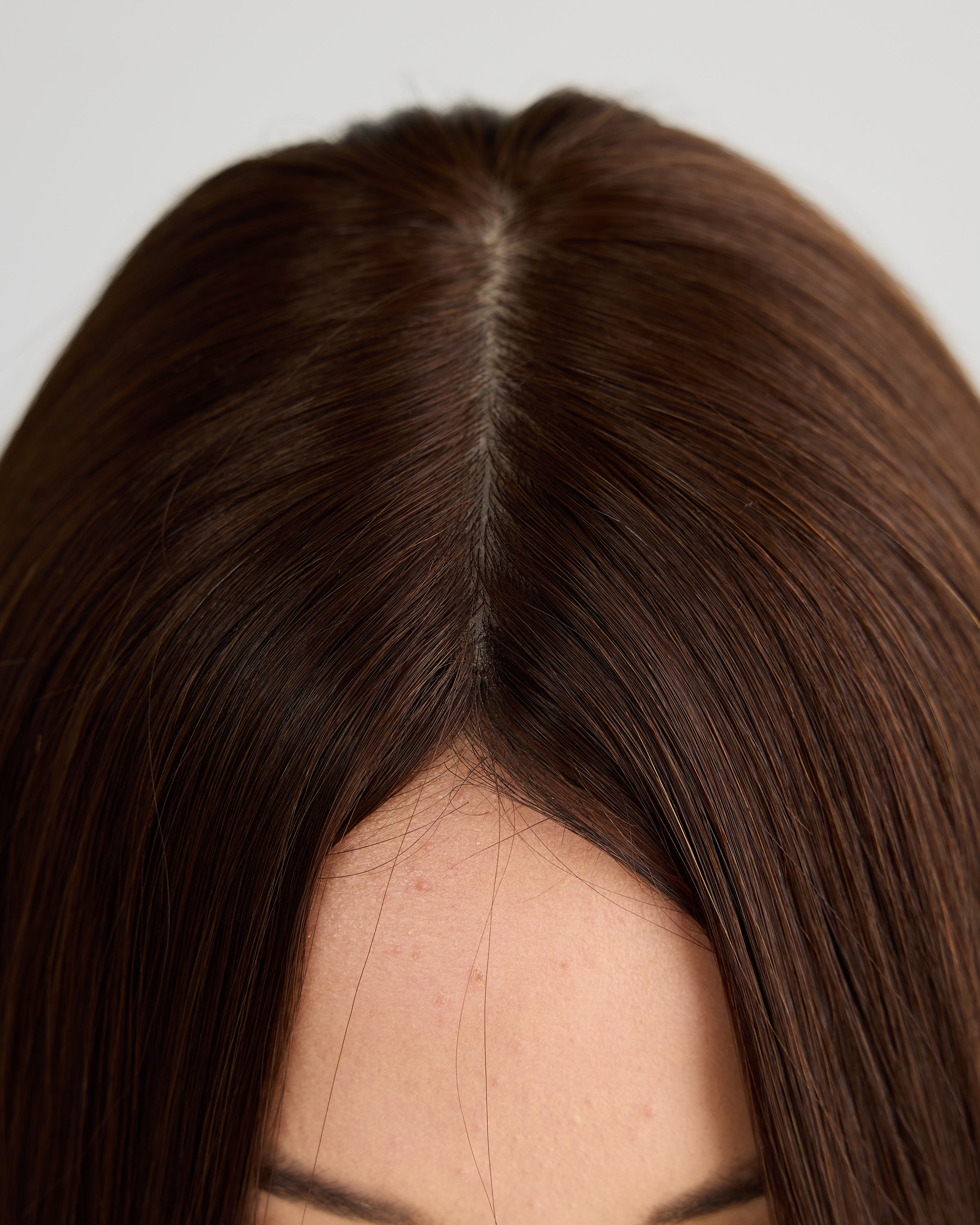 NATURAL DEEP BRUNETTE // TOPPER // 22 INCHES